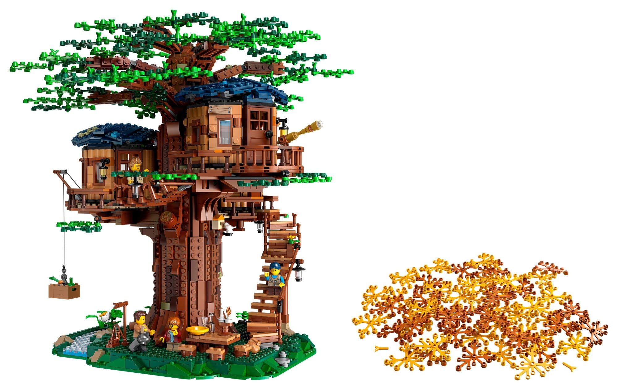 LEGO Ideas Treehouse Building Kit - Creative DIY Model Set for Kids & Adults - Perfect for Home Decor, Gift Giving & Educational Play