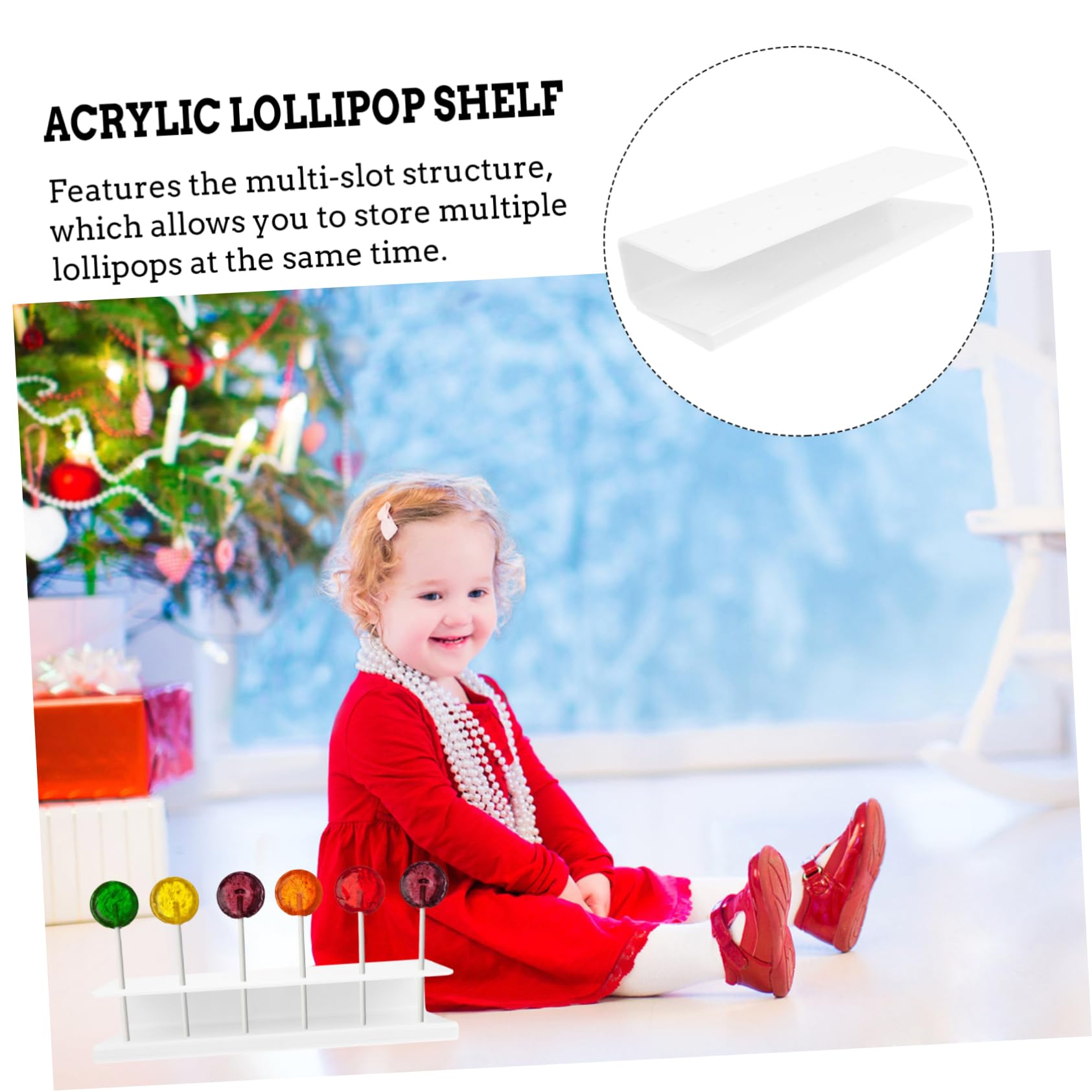 TOPBATHY Simple Dessert Stand Holder for Lollipops - Perfect for Birthday Party Decorations, Candy Buffets, and Sweet Table Displays