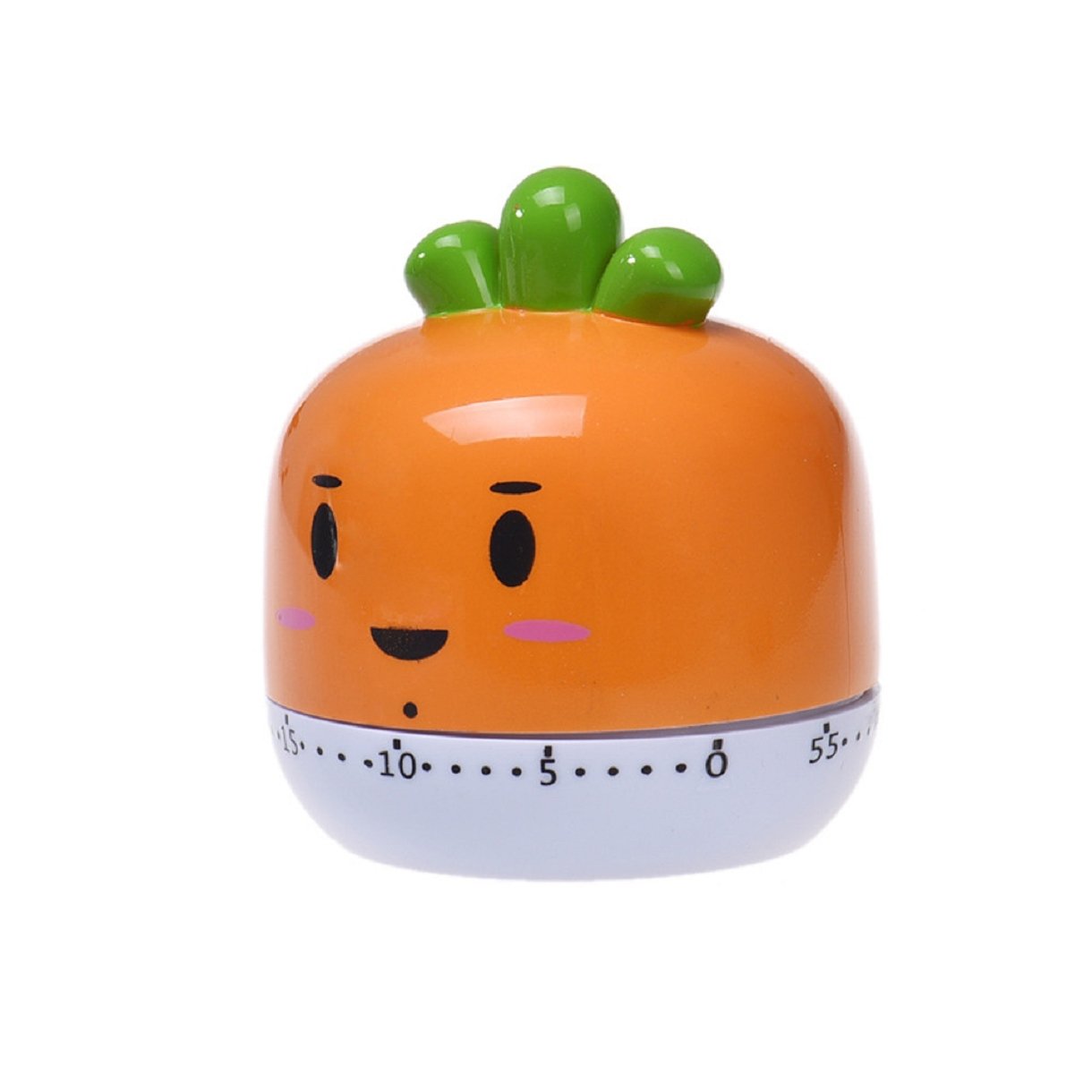 60 Minute Mechanical Kitchen Timer - Orange Retro Cooking Timer for Baking, Grilling & Home Decoration - Perfect for Kitchen, BBQ & Classroom Use