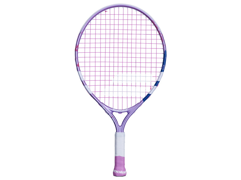 Babolat B'Fly 19 Prestrung Junior Tennis Racquet for Kids Ages 6-9 | Lightweight Purple Youth Tennis Racket | Perfect for Beginners & Junior Tennis Training