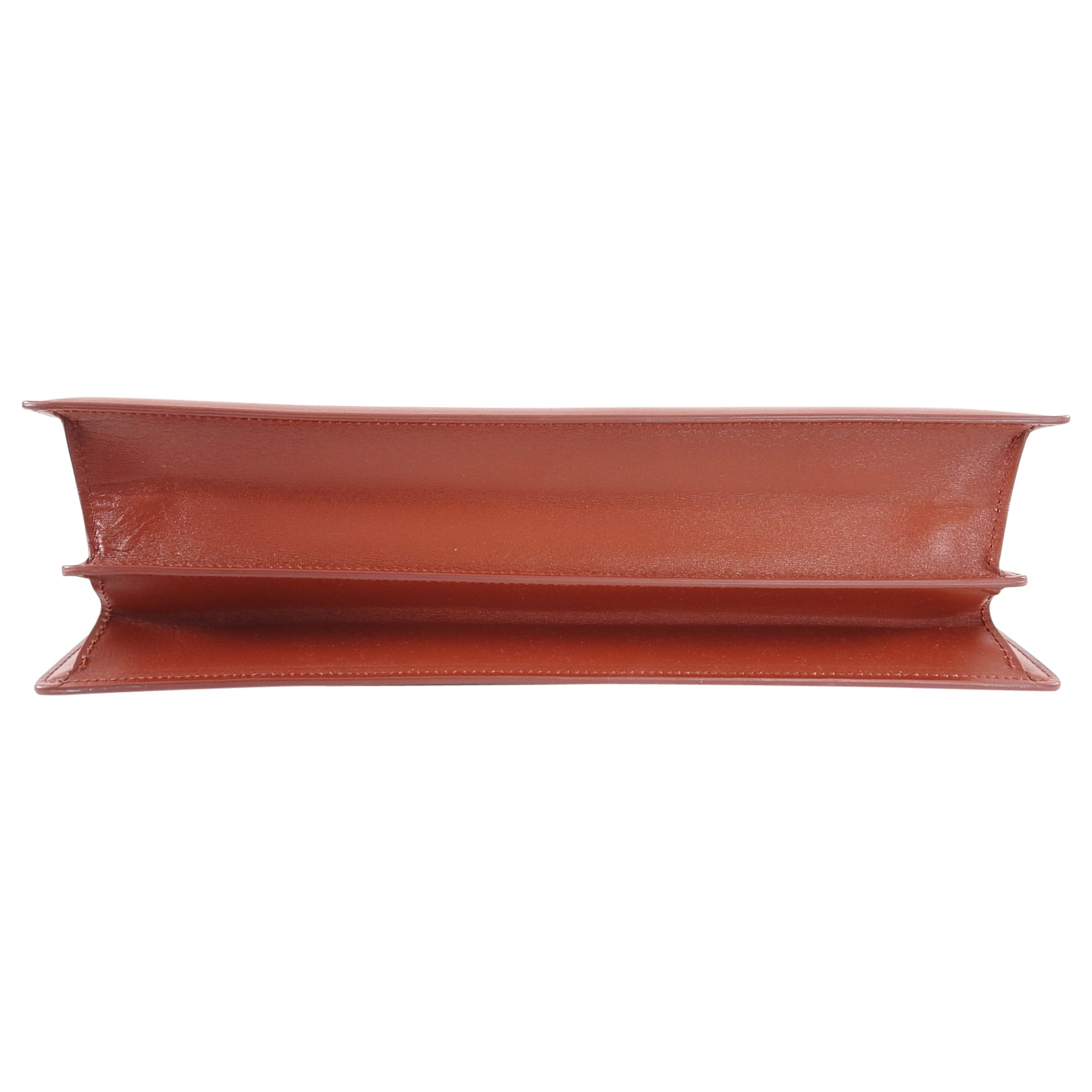 Celine Red Dark Claycourt Medium Clasp Bag 2018 - Luxury Designer Handbag for Women, Perfect for Work, Evening Events & Travel Accessories