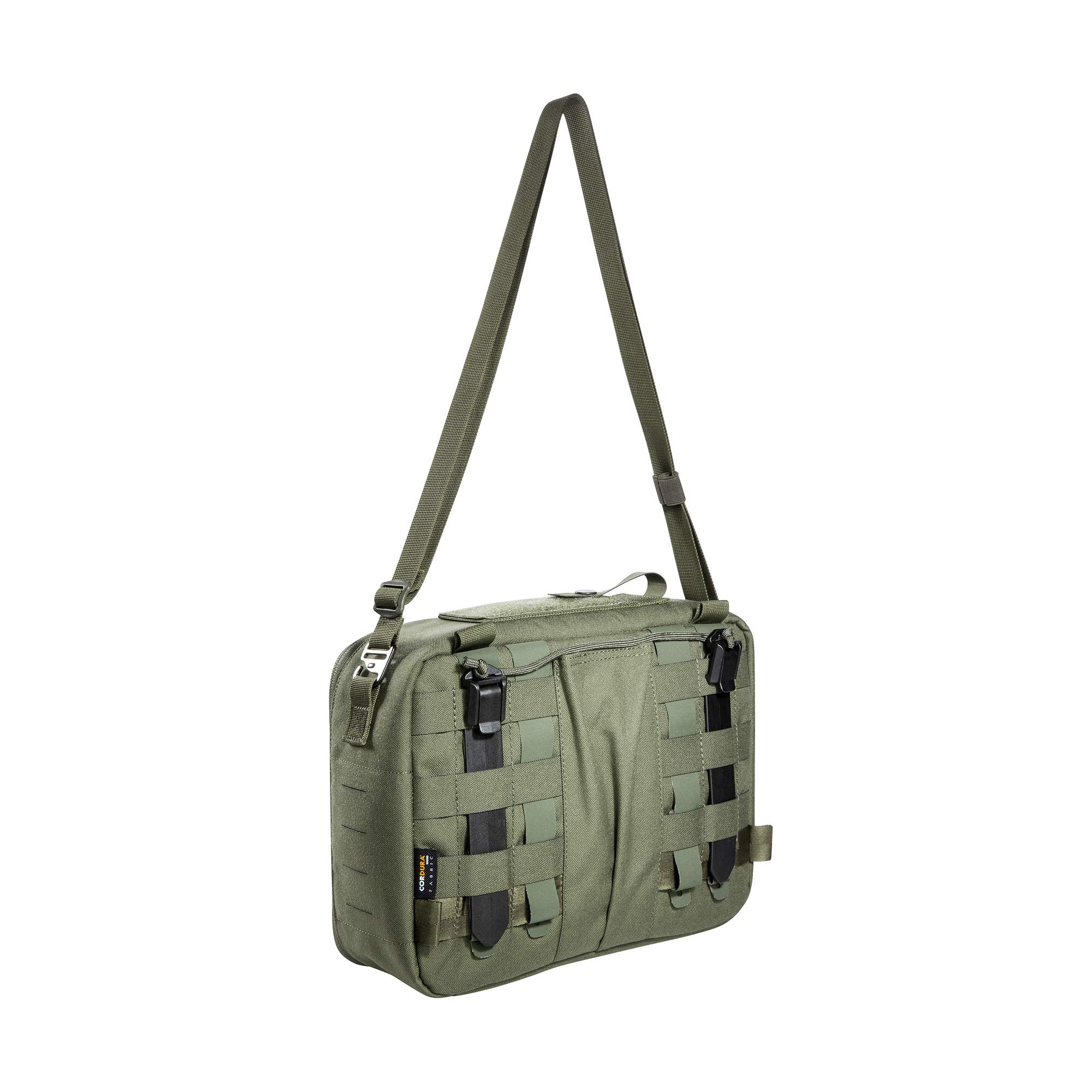 Tasmanian Tiger Modular Support Bag - Olive Green Tactical Backpack for Outdoor Adventures, Hiking & Military Use