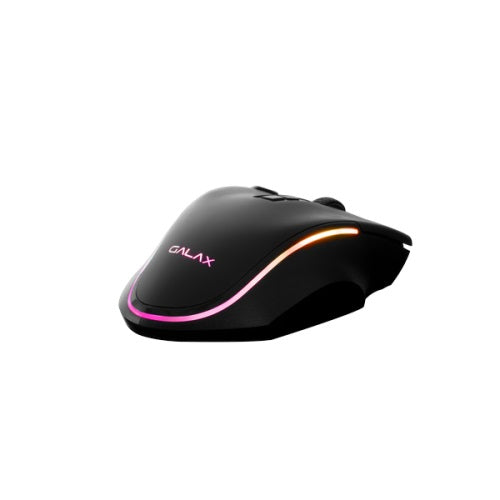 Galax Slider 01 RGB Gaming Mouse - Wired Ergonomic Optical Gaming Mouse with 7 Programmable Buttons, 16000 DPI, Chroma RGB Lighting for PC Gamers - Perfect for FPS, MOBA, and Esports Gaming