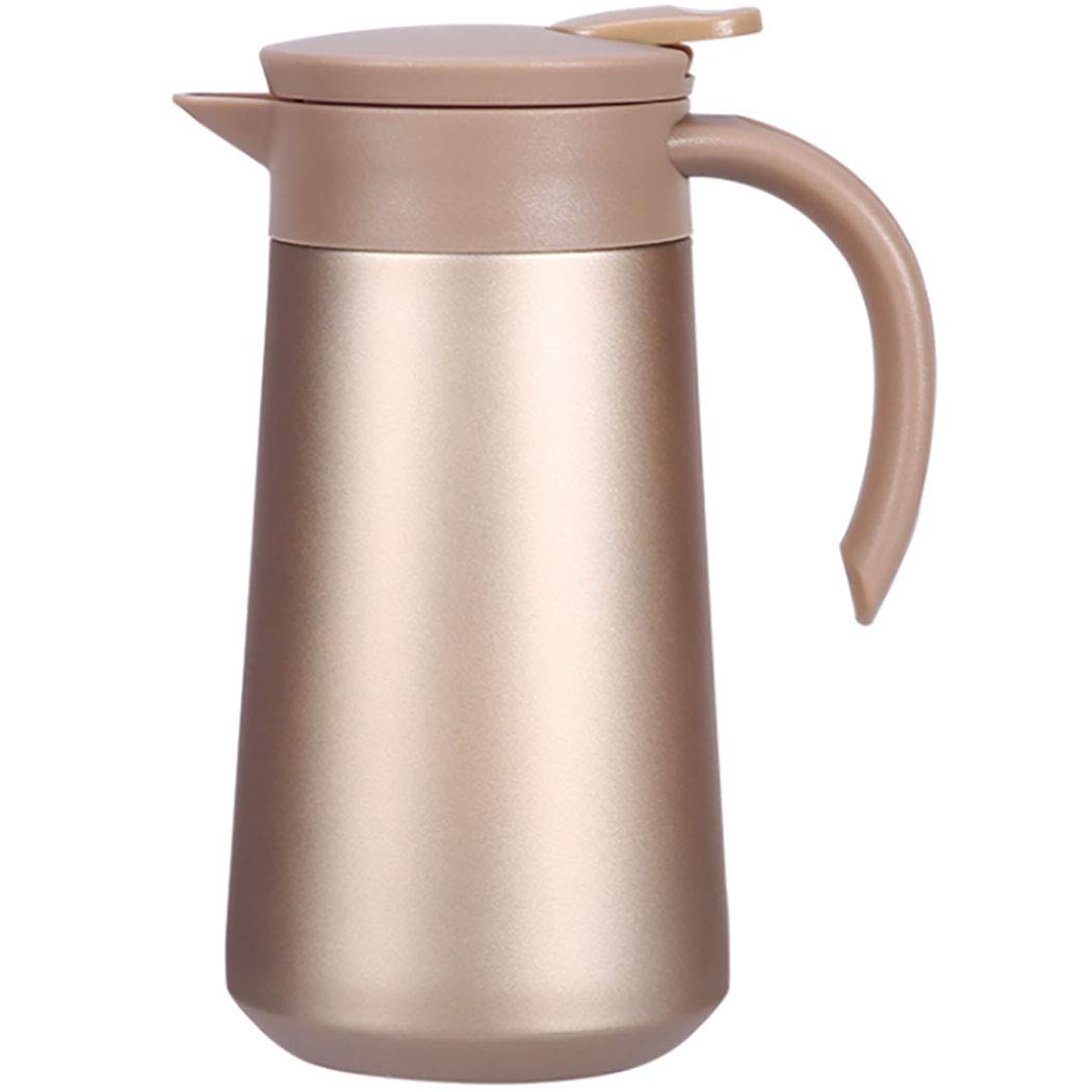 Stainless Steel Thermal Coffee Carafe 27oz - Vacuum Insulated for Tea & Milk - Home & Office Use