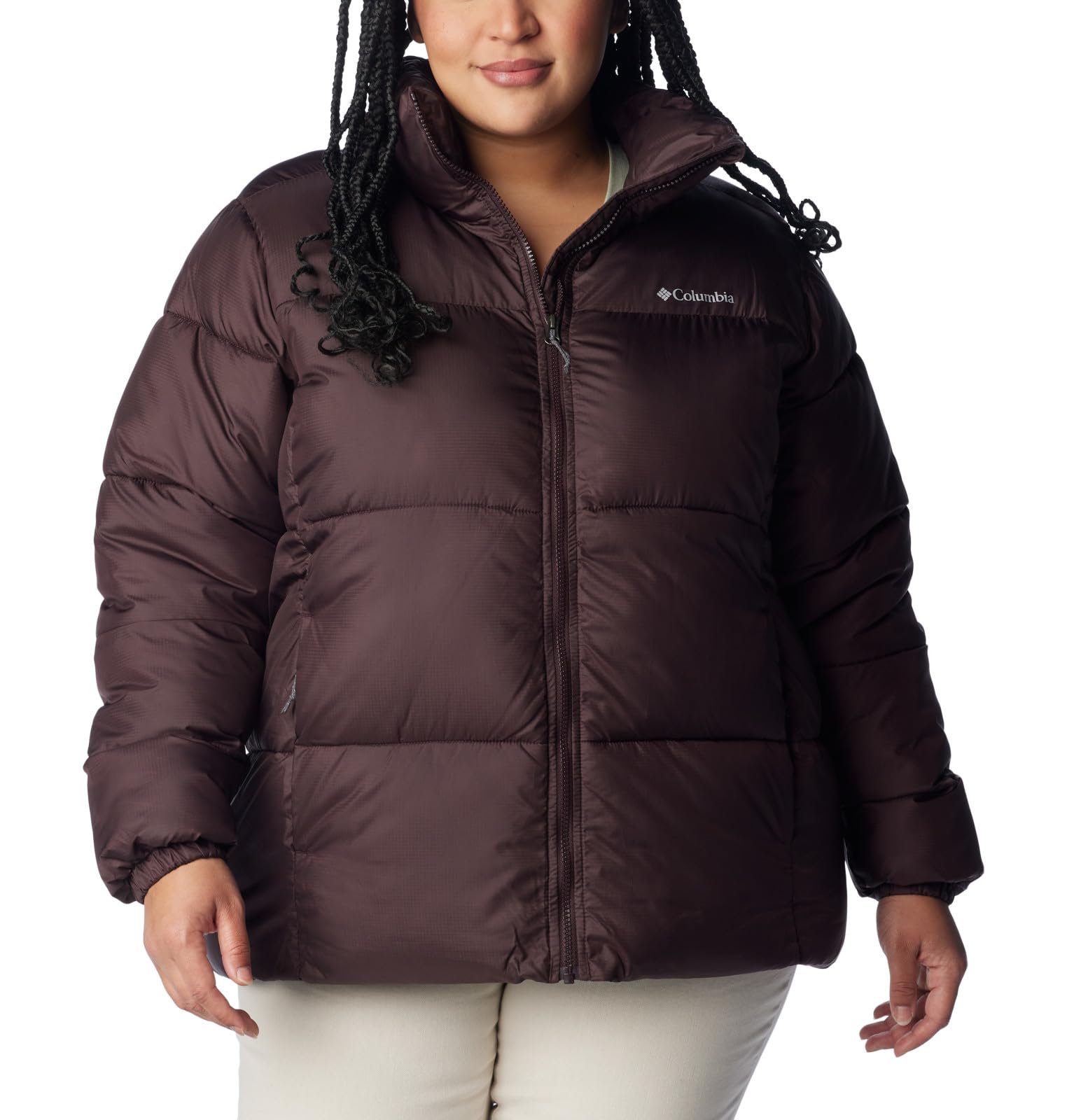 Columbia Women's Puffect Jacket - Lightweight Waterproof Winter Coat with Omni-Heat Thermal Reflective, Perfect for Skiing, Hiking & Outdoor Adventures