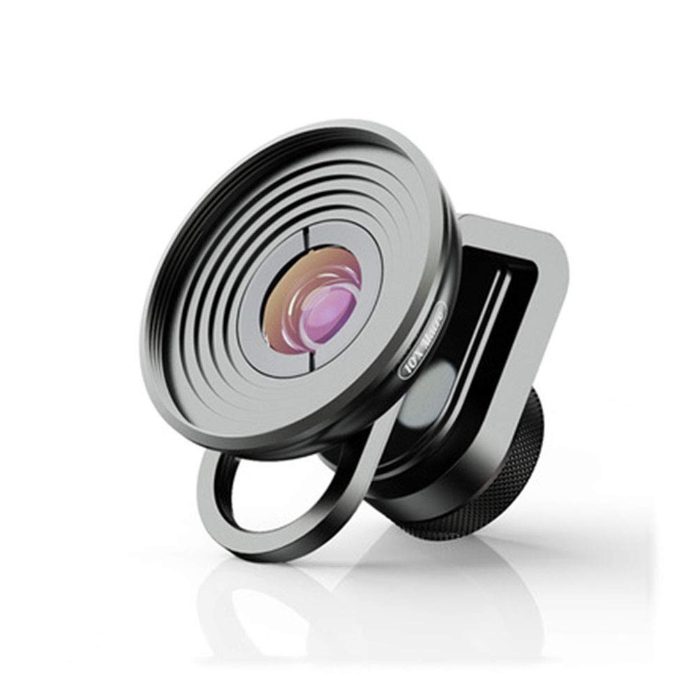10X Magnifying Glass for Mobile Phone - Universal Clip-On Macro Lens for iPhone, Samsung Galaxy, Pixel & Most Smartphones - Perfect for Reading Small Text, Jewelry Inspection & DIY Crafts