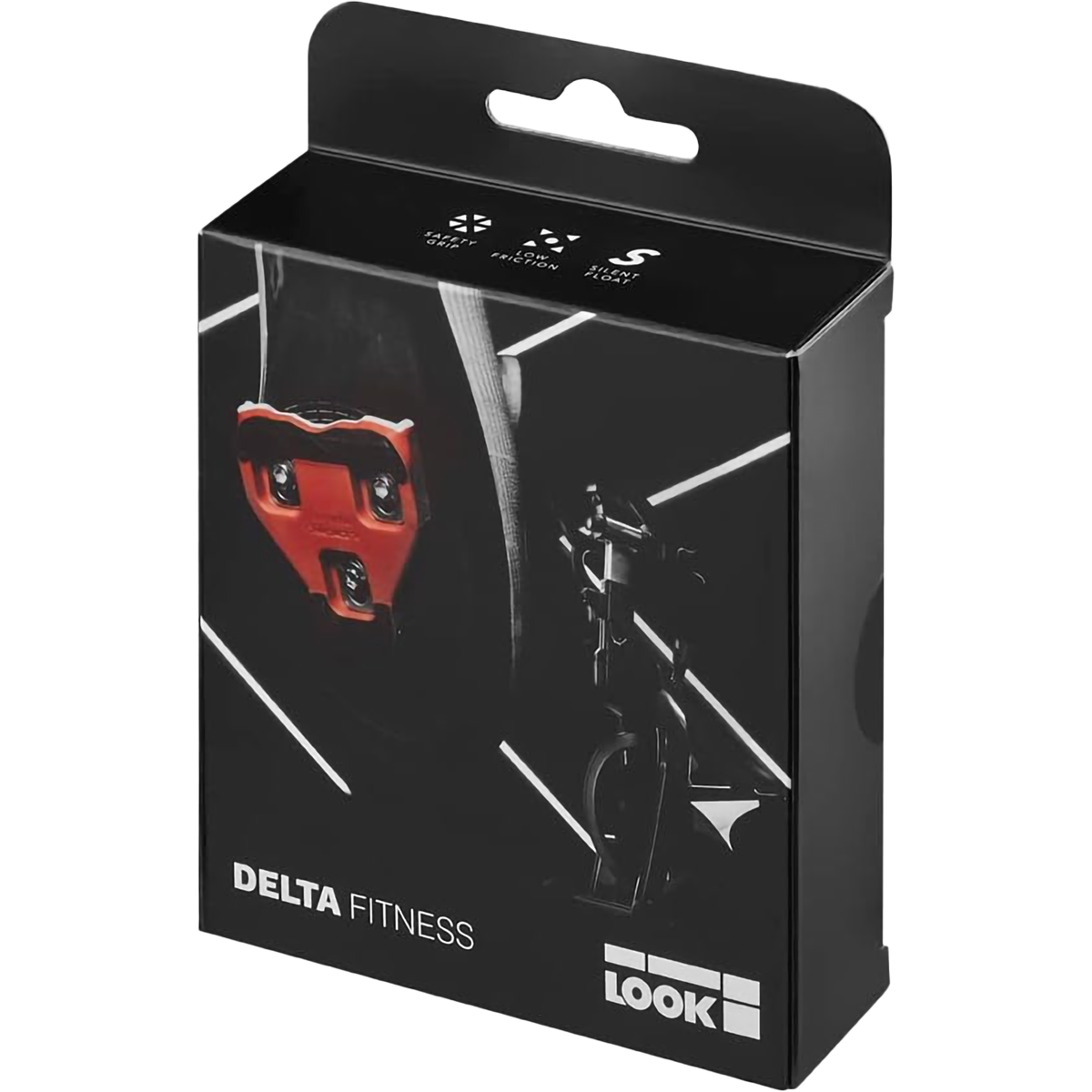 Delta Fitness Grip Cleats - 9 Degree Traction Cleats for Cross Training & Weightlifting (Red) - Ideal for Gym, Powerlifting & Functional Fitness Workouts