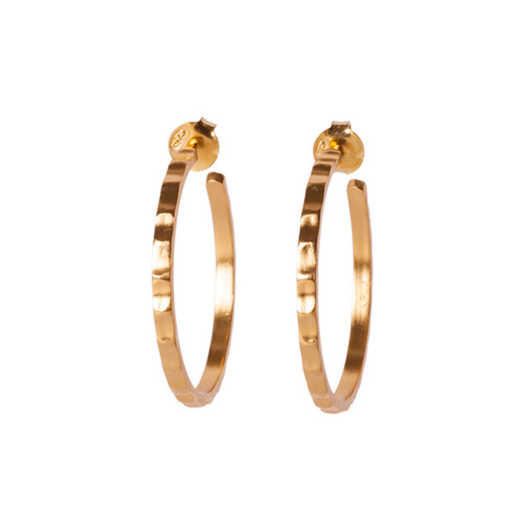 14K Gold Hoop Earrings for Women - Classic Dainty Huggie Hoops - Perfect for Everyday Wear, Parties & Gifts