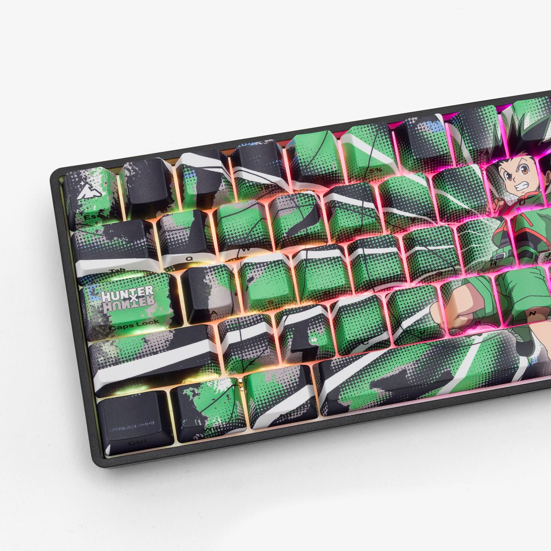 HxH x HG Basecamp 65HE Mechanical Keyboard - Gon Freecs Edition | Compact 65% Layout, Hot-Swappable Switches | Perfect for Gaming, Coding & Office Work