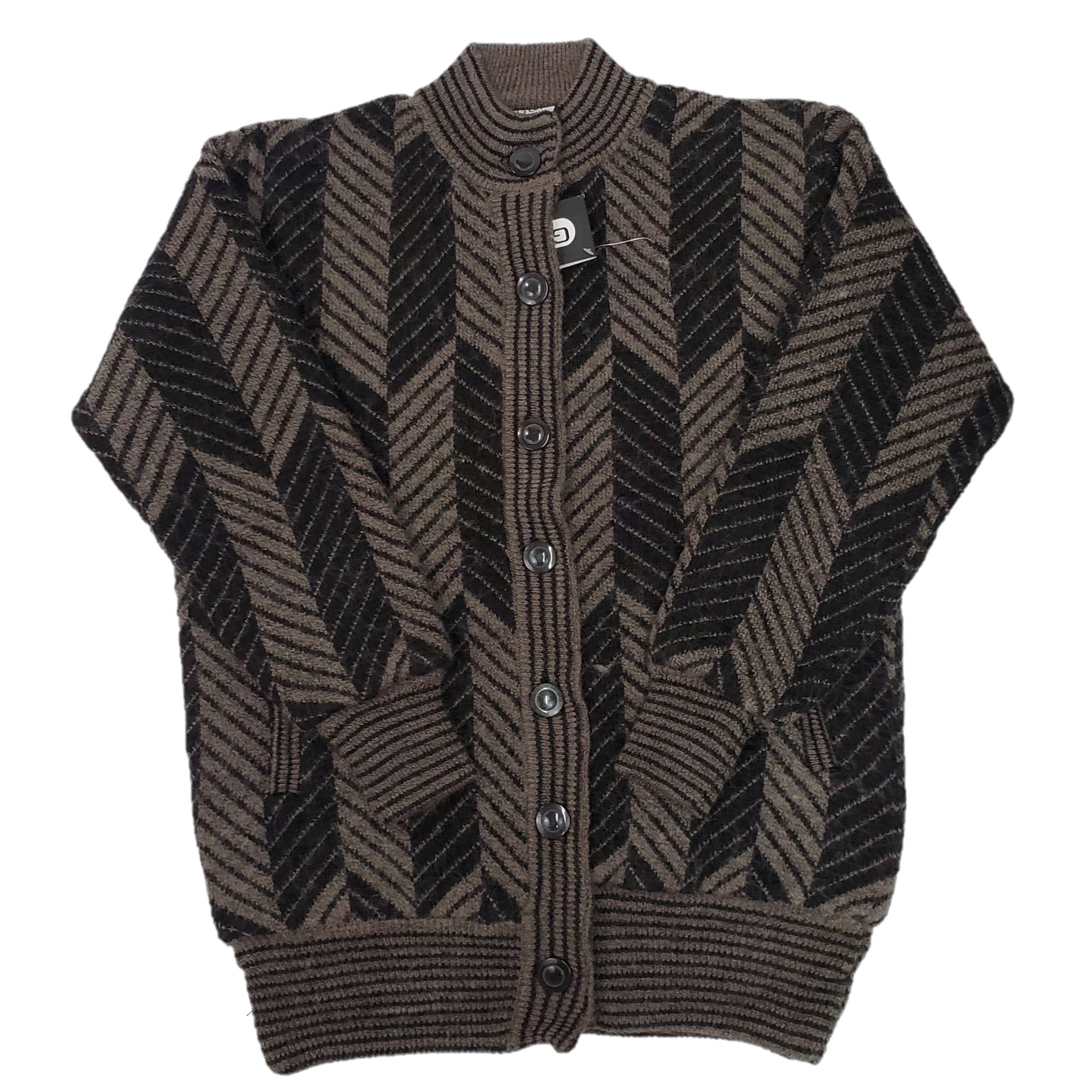 Women's Wool Lined Knit Cardigan Sweater - Cozy Winter Warm Pullover for Casual Outfits & Office Wear