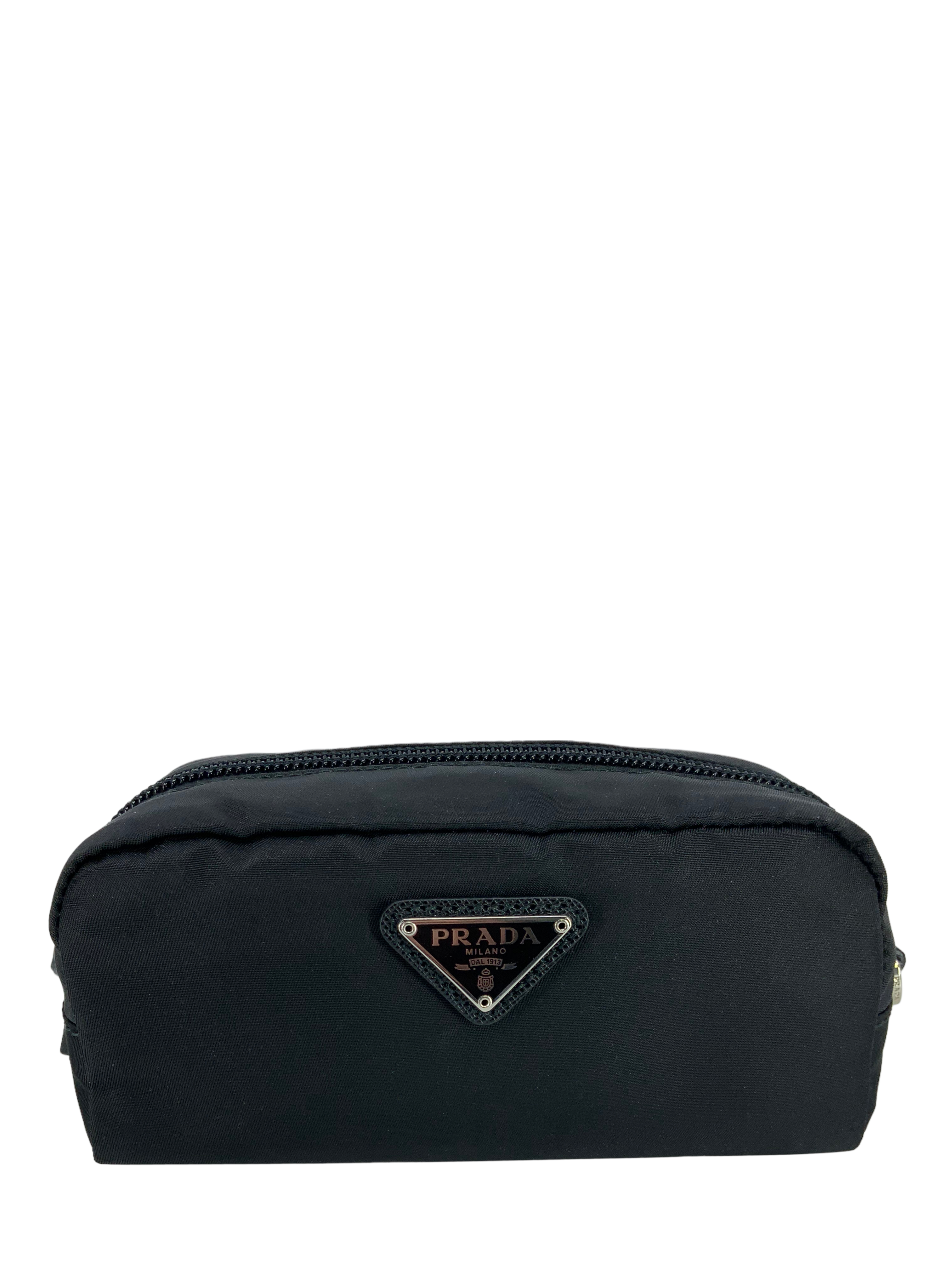 PRADA Re-Nylon Wristlet Pouch - Luxury Small Crossbody Bag for Women - Perfect for Travel, Parties & Everyday Essentials