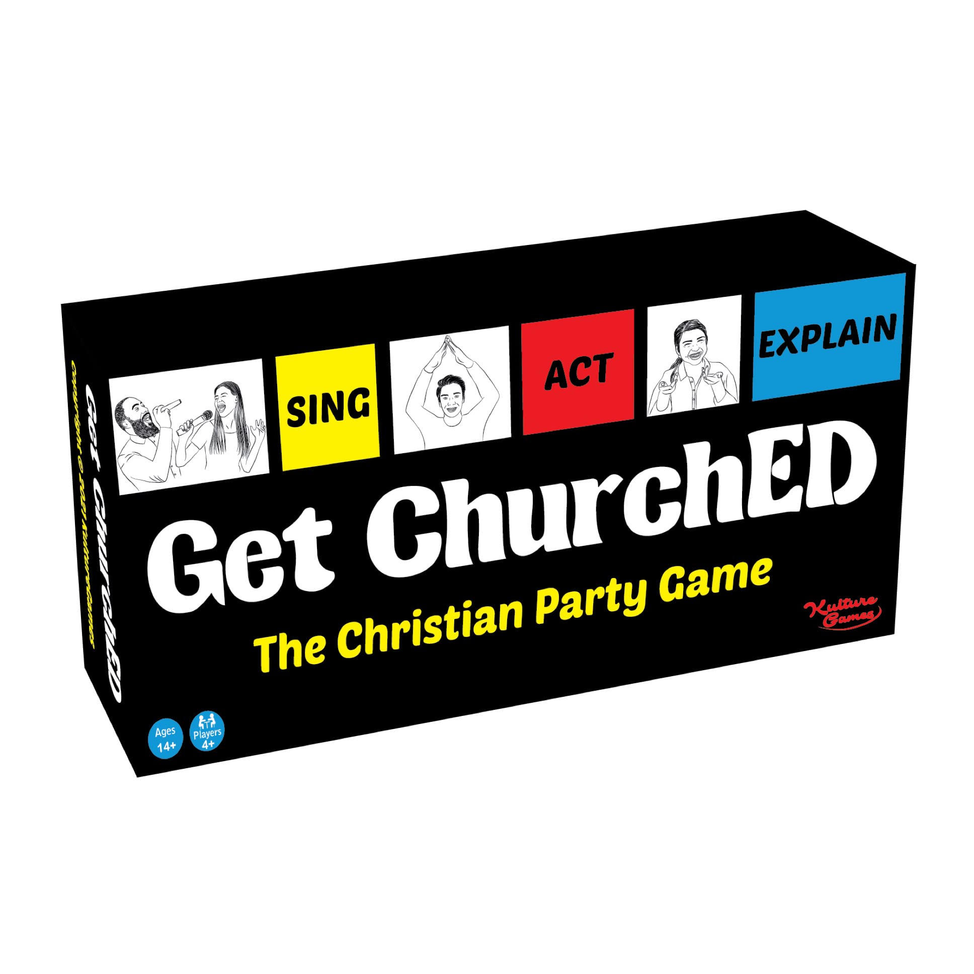 Christian Party Game - ChurchED for Family & Youth Groups | Bible Trivia & Charades
