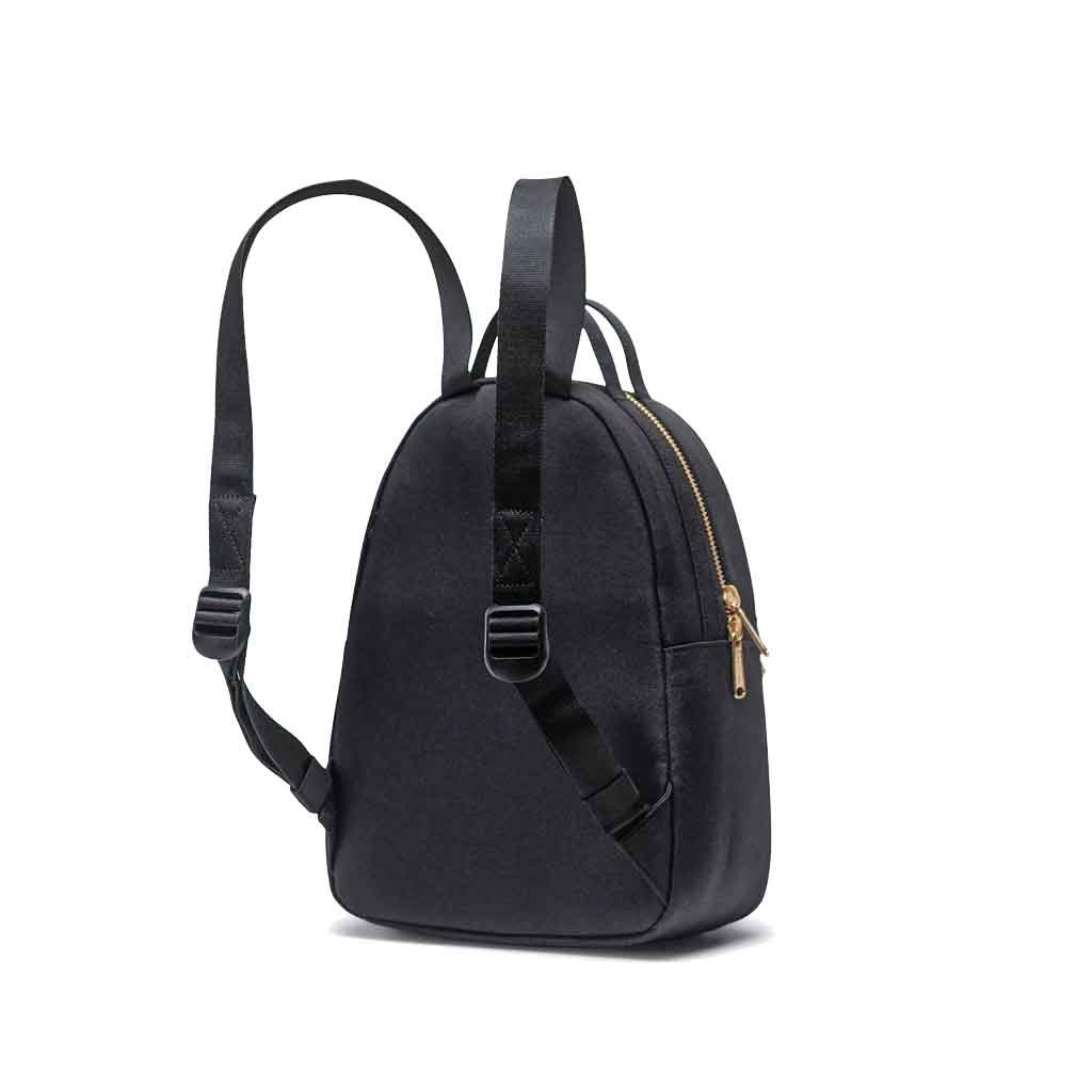 Herschel Nova Mini Backpack for Women & Men - Lightweight Travel Daypack, Water-Resistant Black Backpack for School, Work, Gym & Outdoor Adventures