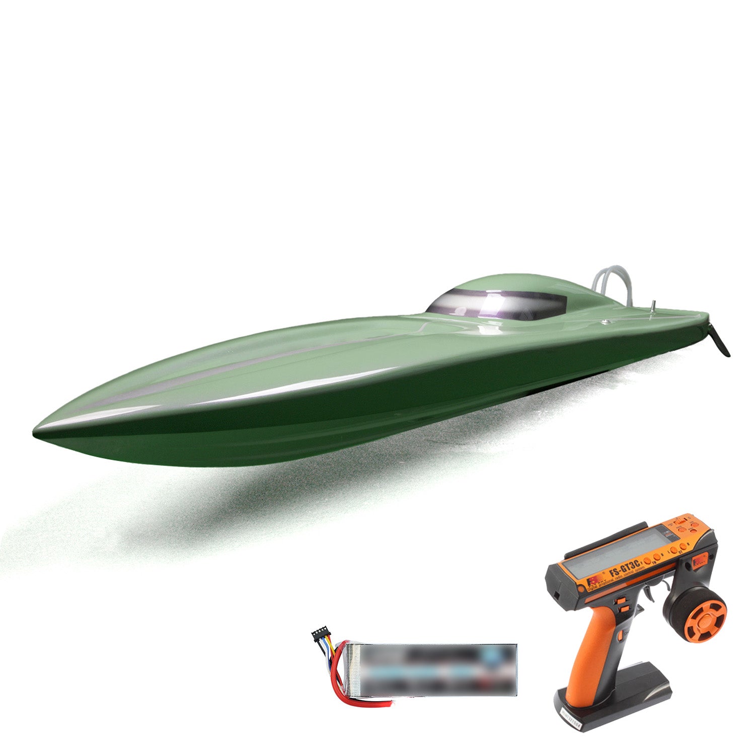 24X High-Speed DTRC Kevlar RC Racing Boat RTR with Brushless Motor & 180A Waterproof ESC - Ready to Run Remote Control Watercraft for Lakes, Pools & Competitive Racing