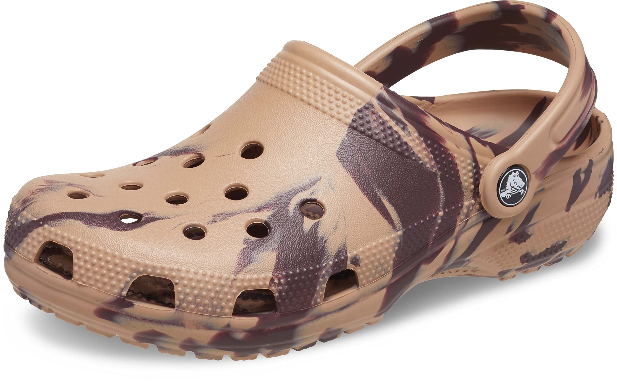 Crocs Unisex-Adult Marbled Clogs | Comfortable Slip-On Shoes for Men & Women | Perfect for Home, Garden, Beach & Casual Wear