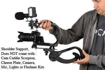 Cam Caddie Scorpion EX Shoulder Support - Professional Camera Stabilizer for DSLR & Mirrorless - Perfect for Vlogging, Filmmaking & Outdoor Photography