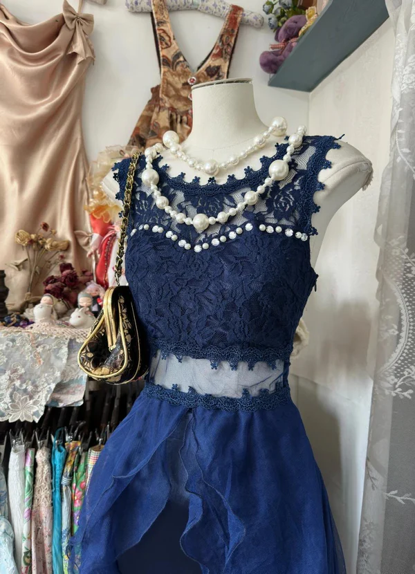 Elegant Mermaid Lace Applique Party Dress for Women - Formal Evening Gown J6760 | Perfect for Prom, Wedding Guest, Cocktail Party & Special Occasions