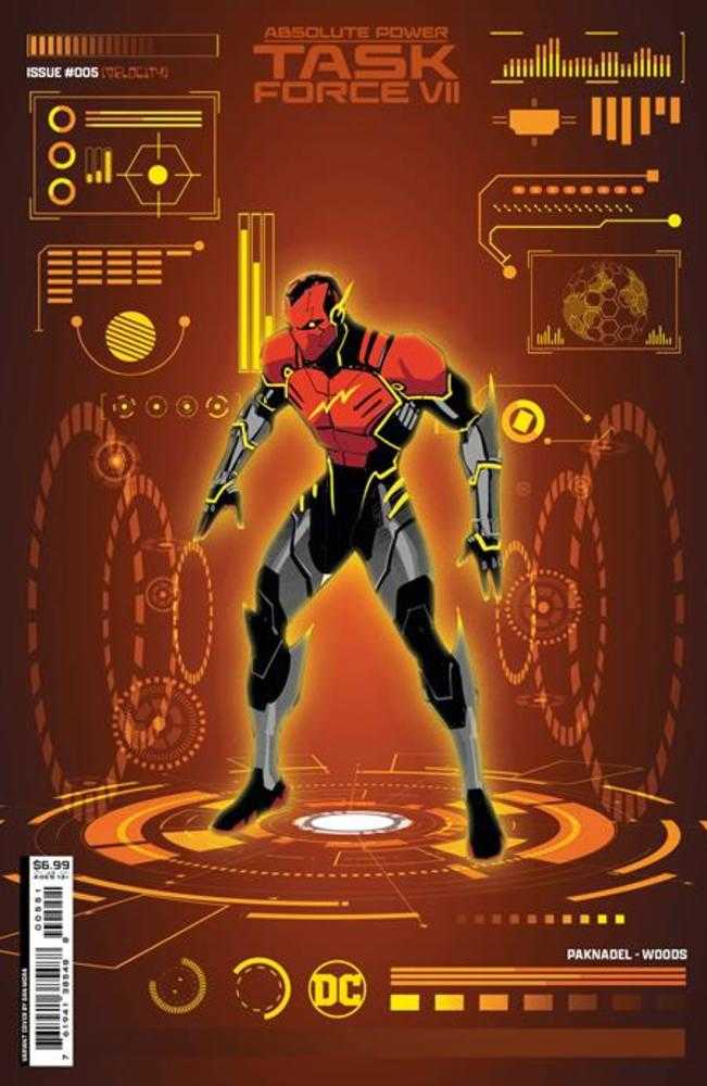 Absolute Power Task Force VII #5 (Of 7) Cover F Dan Mora Foil Variant - Limited Edition Comic Book for Collectors, Superhero Fans & Gift Giving