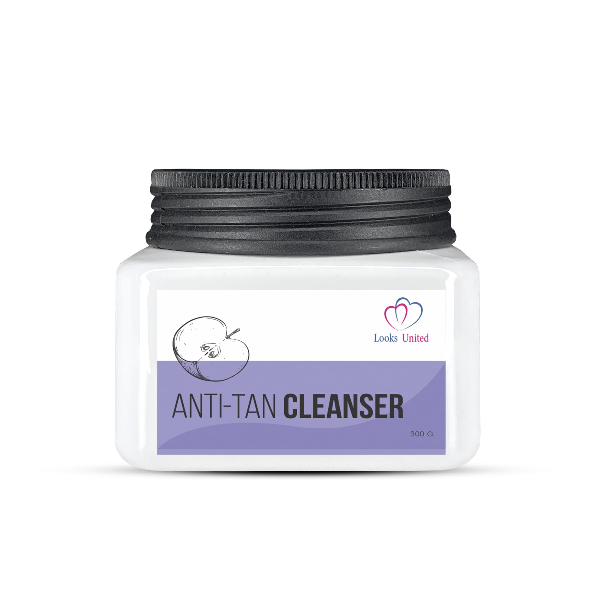 Anti-Tan Face Cleanser with Apple Cider Vinegar - 300G | Brightening & Exfoliating Facial Wash for Glowing Skin | Perfect for Daily Skincare & Sun Damage Repair