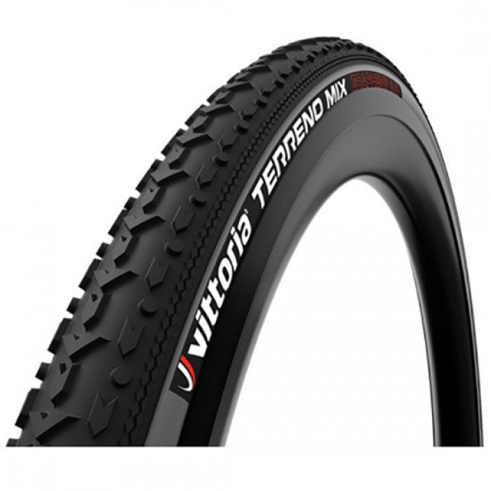Vittoria Terreno Mix 700x33c Tubeless Gravel Bike Tire - Perfect for Off-Road Cycling, Adventure Riding & All-Terrain Performance