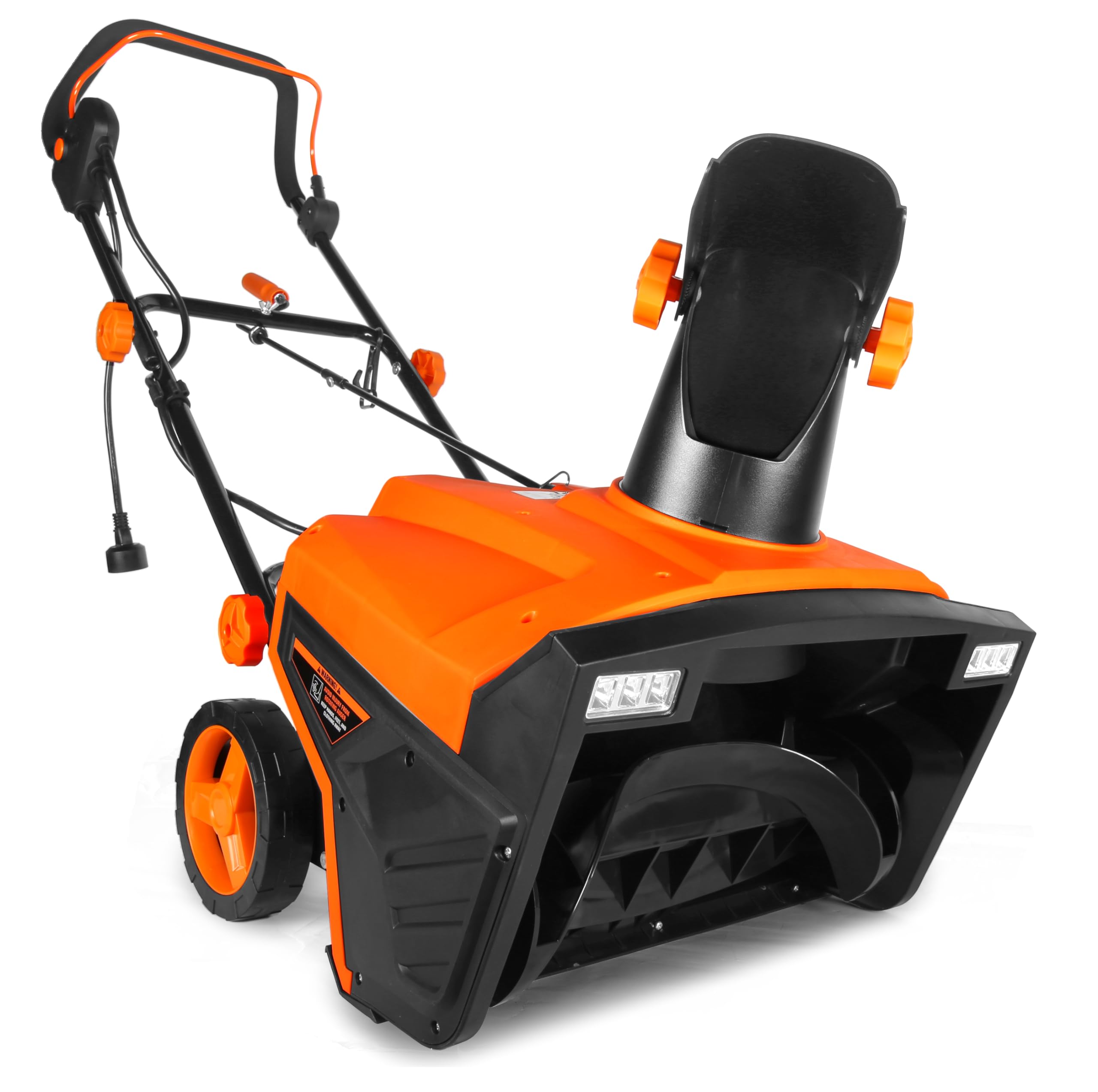 WEN 5670 15-Amp 20-Inch Electric Snow Blower with Dual LED Lights - Powerful Corded Snow Thrower for Driveways, Sidewalks & Walkways