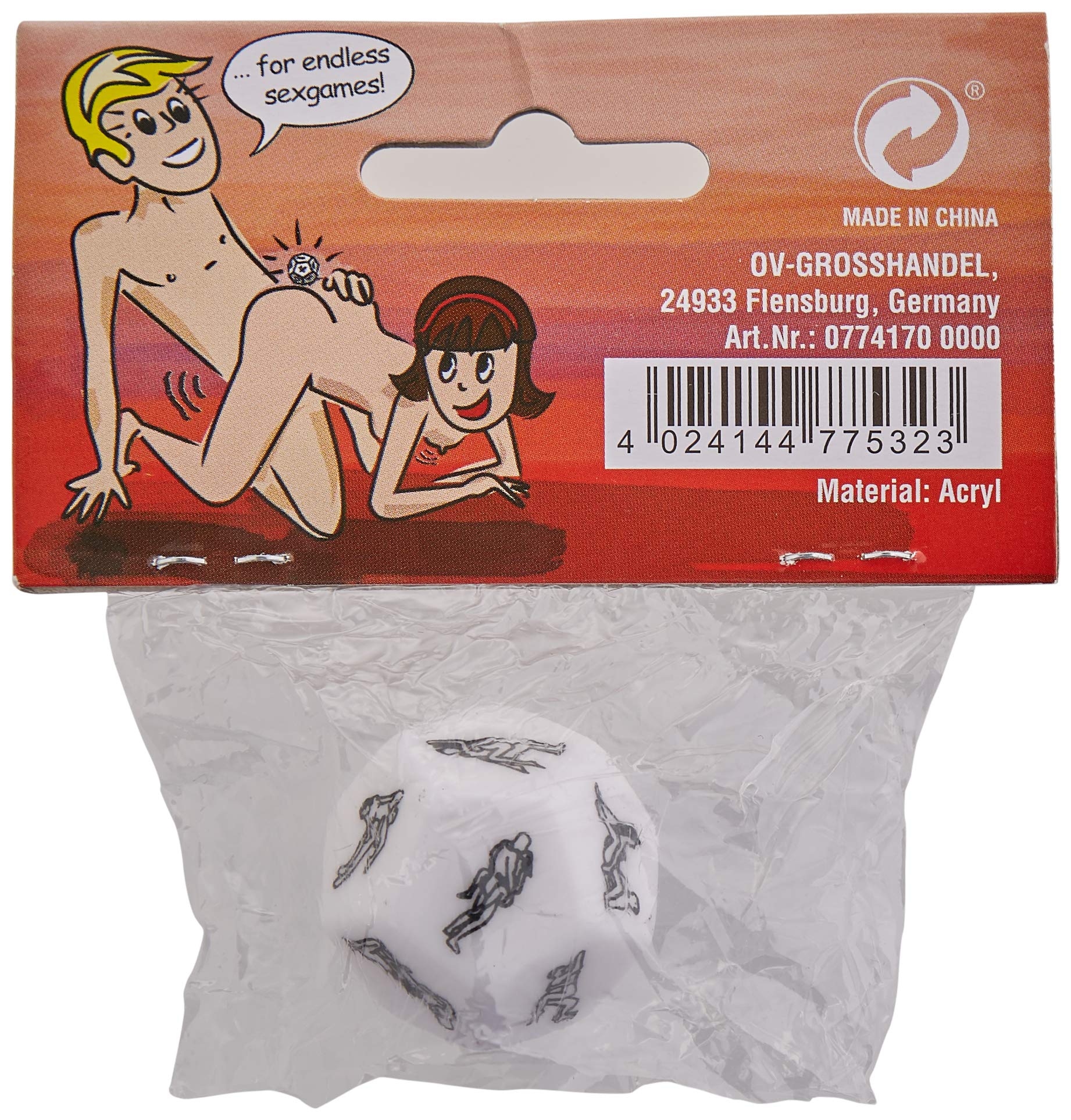 You2Toys Kamasutra Dice Set - 36 Romantic & Erotic Sex Positions for Couples | Adult Game for Date Night, Anniversary & Spicing Up Your Relationship