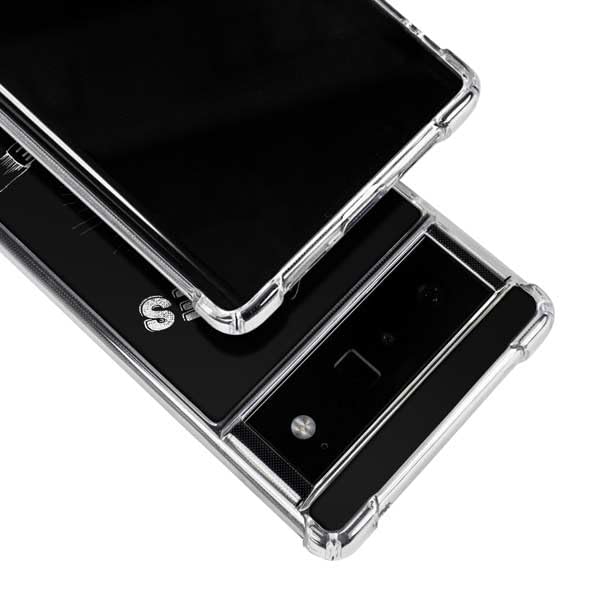 Goonies Themed Clear Phone Case for Google Pixel 6a - Never Say Die Design | Warner Bros Licensed | Perfect for Movie Fans & Collectors