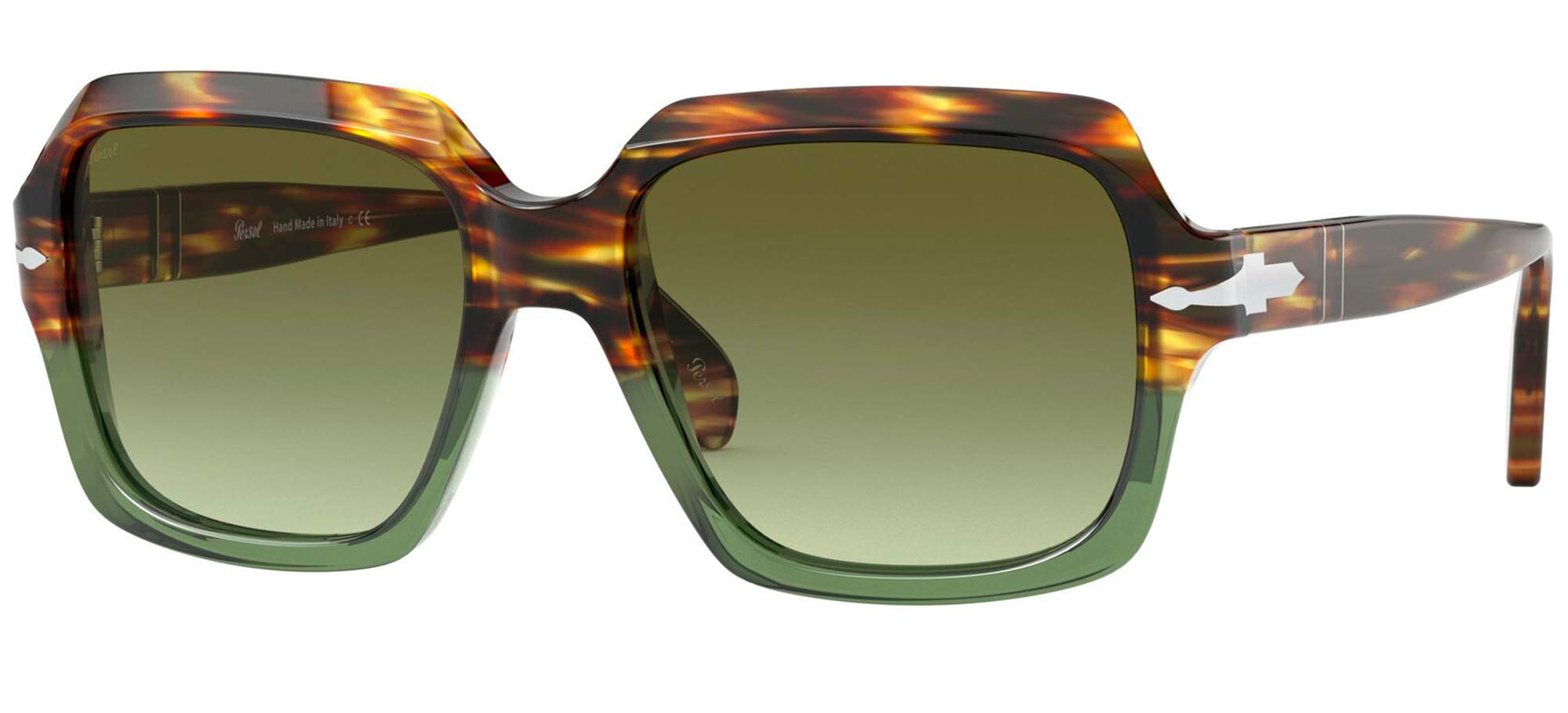 Persol PO0581S Square Sunglasses for Men & Women – Classic UV Protection Polarized Lenses – Perfect for Driving, Travel & Outdoor Activities