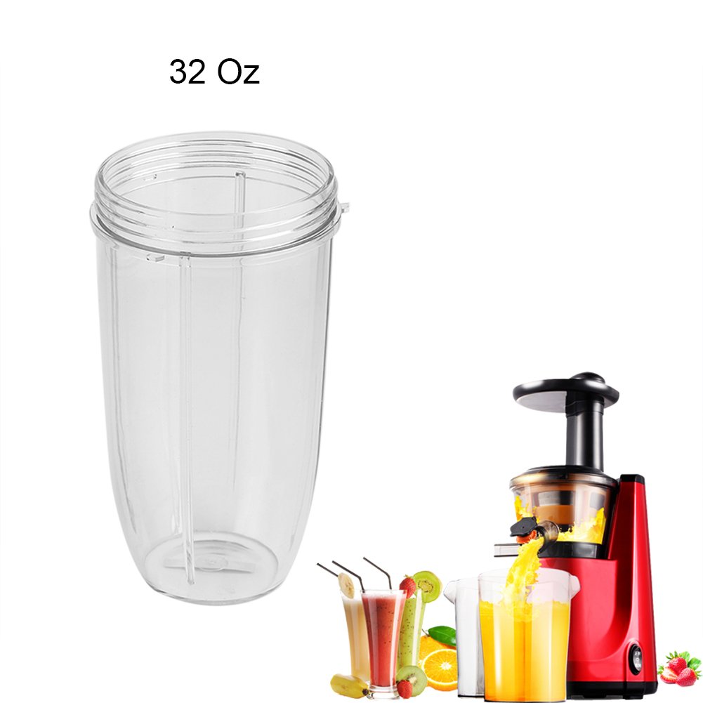 Premium 32oz Juicer Cup Replacement for NutriBullet 900W Blenders - Durable Blender Accessories for Smoothies, Protein Shakes & Meal Prep - BPA-Free Mixing Cup for Fruits, Vegetables & Healthy Drinks - Perfect for Home Kitchen, Gym & Office Use