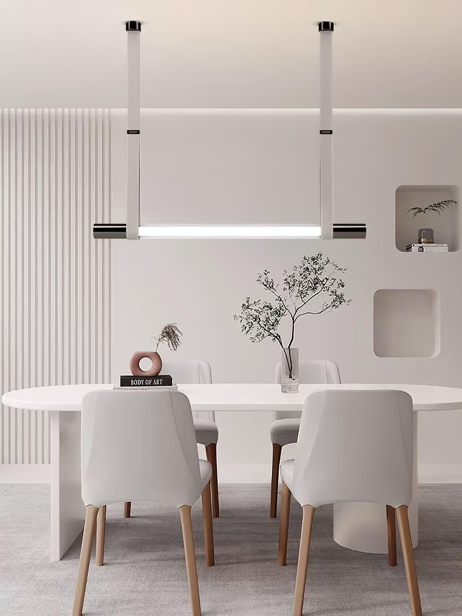 Modern Calm Pendant Light Fixture - Sleek Minimalist Hanging Lamp for Kitchen Island, Dining Room & Bedroom Lighting