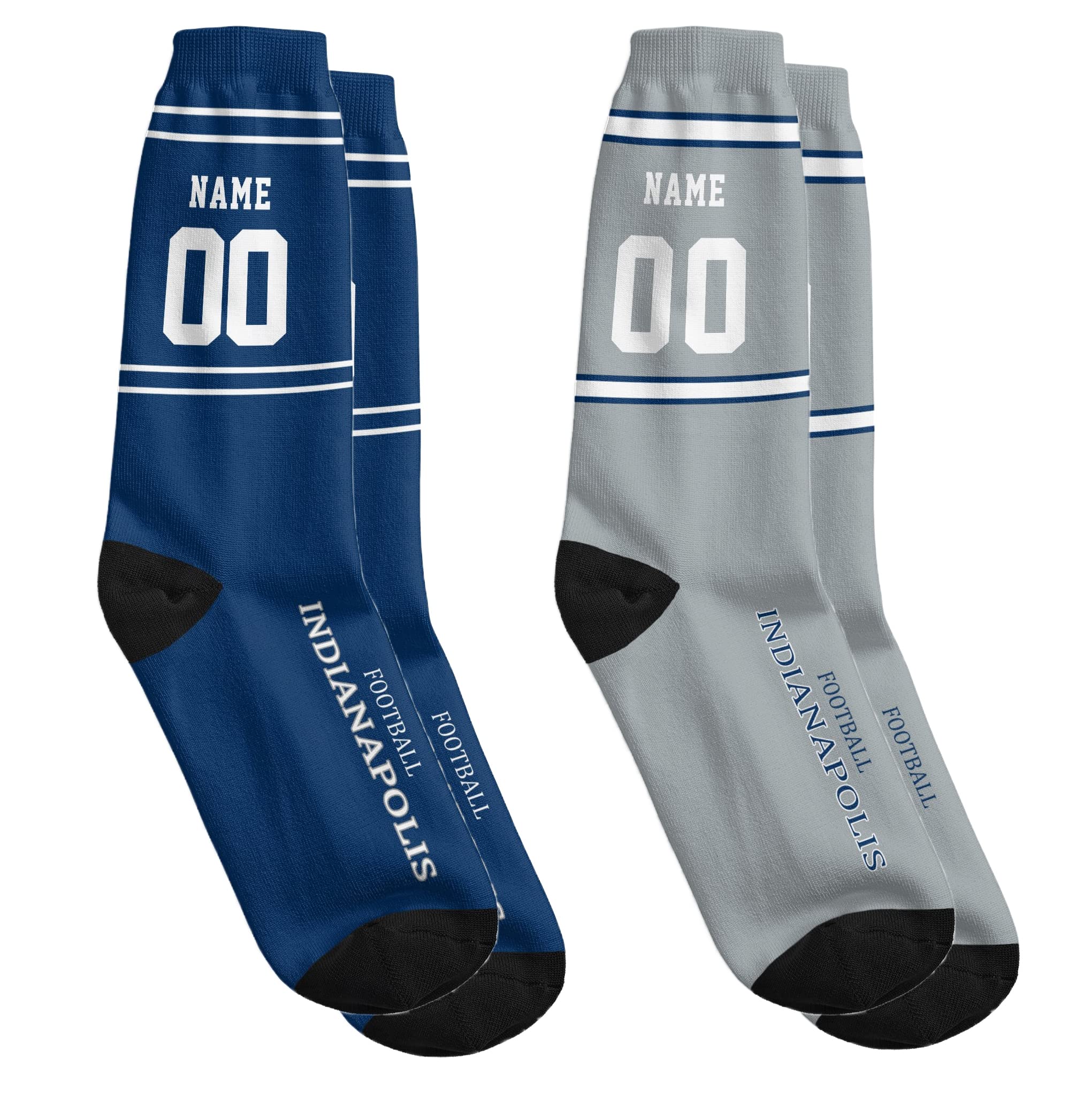 Custom Personalized Socks with Any Name & Number - Unique Gift for Men & Women - Perfect for Birthdays, Anniversaries, and Special Occasions