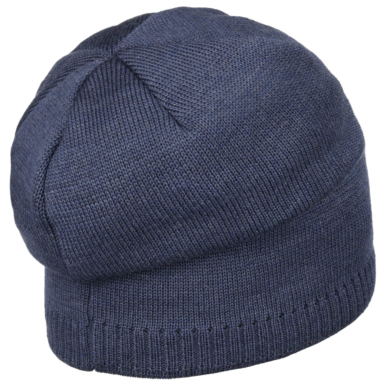 Lierys Fine Merino Classic Oversize Beanie Hat - Soft Wool Winter Hat for Men & Women - Perfect for Skiing, Hiking & Cold Weather Activities