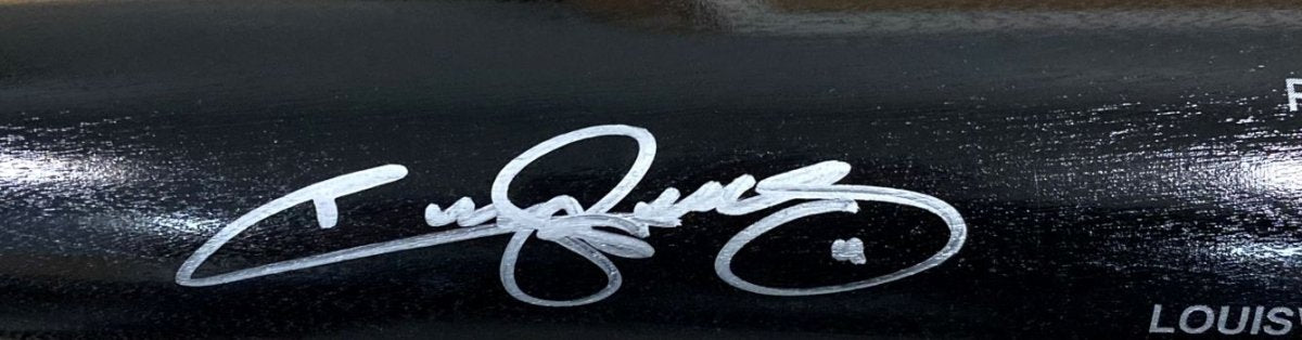 Authentic Jimmy Rollins Phillies Signed Black Louisville Slugger Bat with PSA Hologram - Limited Edition Collectible for Baseball Fans & Sports Memorabilia Display