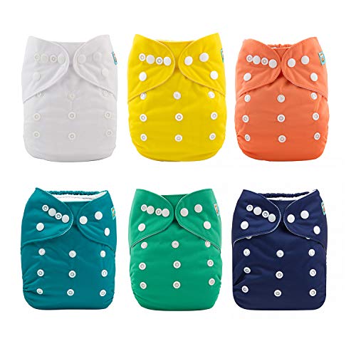 White/Orange/Blue/Light Green/Cyan/Dark Cyan