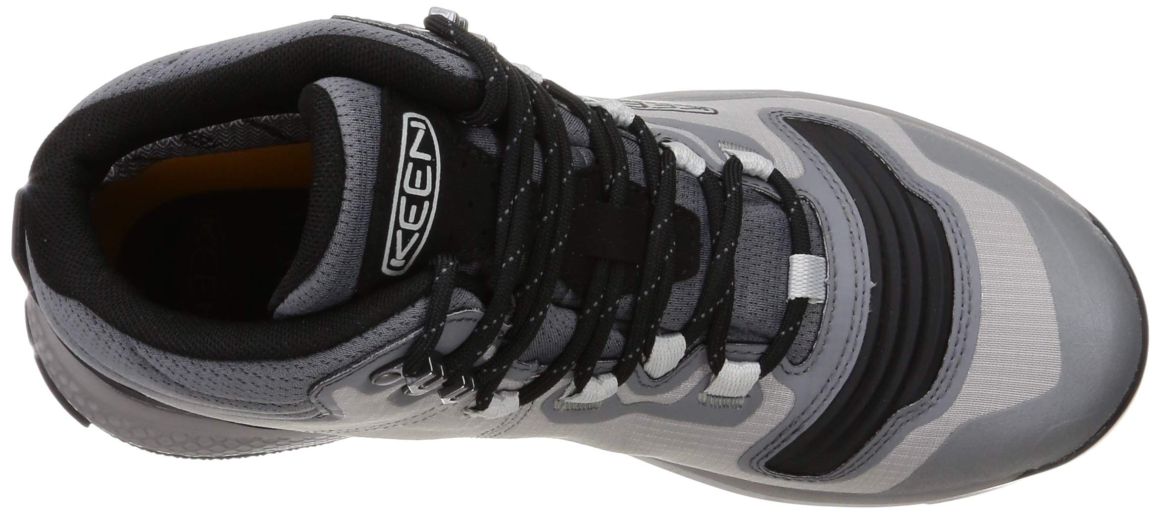 KEEN Men's Tempo Flex Mid Height Lightweight Waterproof Hiking Boots - Durable Outdoor Trekking Shoes for Men - Perfect for Hiking, Camping & Trail Running