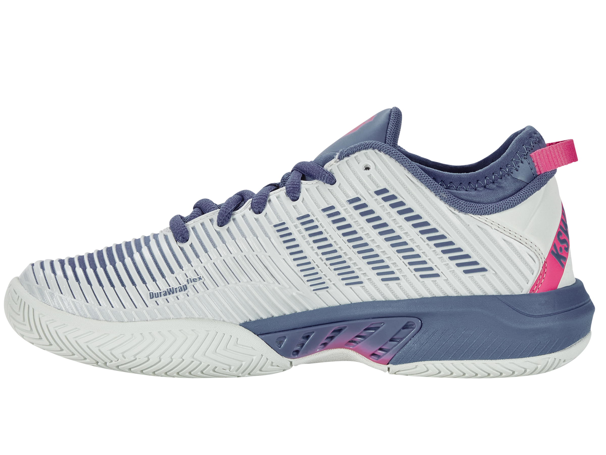 Hypercourt Supreme Basketball Shoes - Blue Blush/Infinity/Carmine Rose | High-Performance Court Sneakers for Men & Women | Perfect for Indoor & Outdoor Basketball Games, Training, and Casual Wear