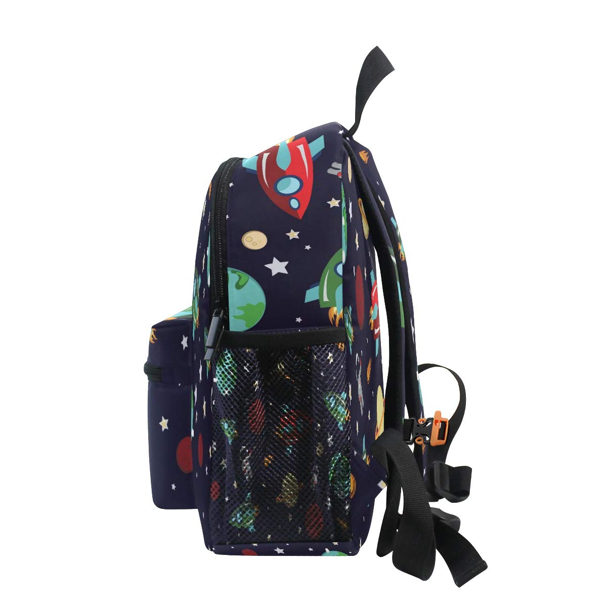 Kids Astronaut Backpack - Lightweight Outer Space Rocket Planets Star Design, Durable Toddler Book Bag for Preschool, Kindergarten & Daycare - Perfect for School, Travel & Toys Storage