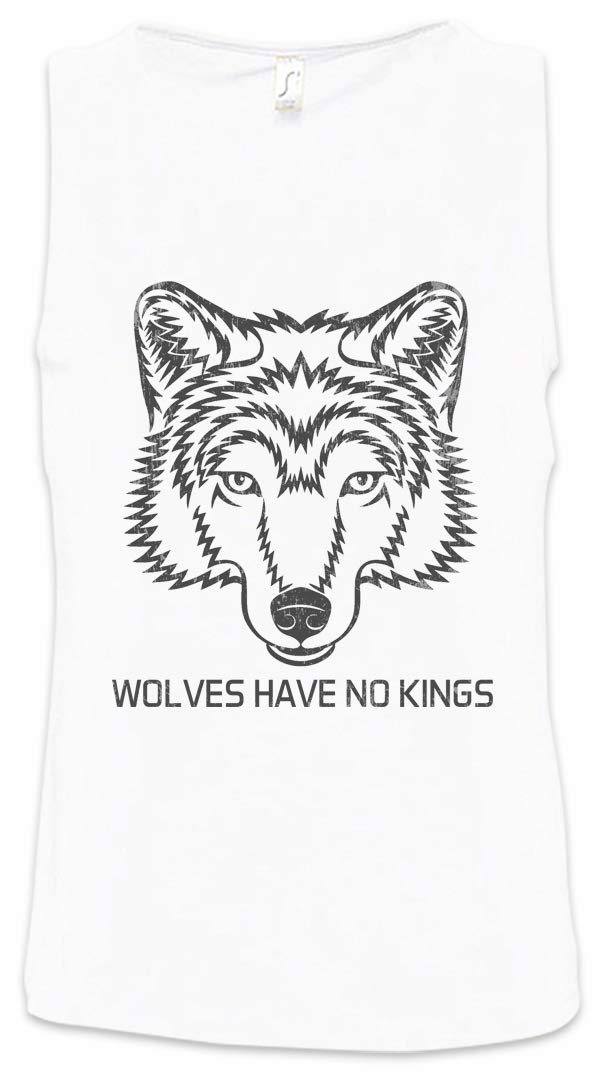 Urban Backwoods Wolves Have No Kings Men's Tank Top - Gym Workout Shirt for Running & Fitness | Cool Breathable Muscle Tee for Summer Outdoor Activities
