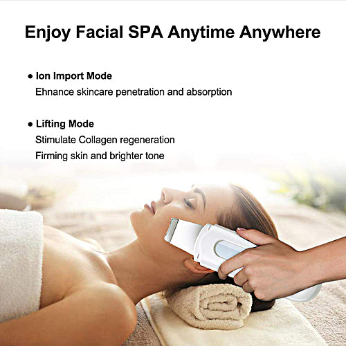 Professional Ultrasonic Blackhead Remover & Pore Cleaner - Deep Cleansing Facial Scrubber for Acne, Blackheads & Whiteheads - Perfect for Home Spa & Skincare Routine