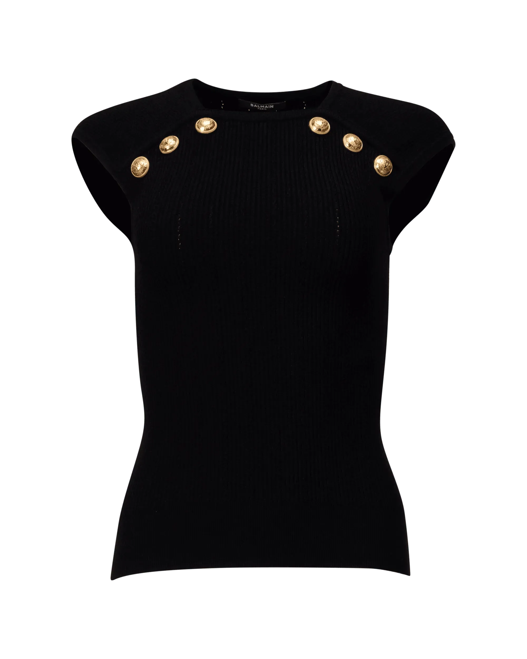 Button Detail Pointelle Top - Women's Lace Knit Blouse for Casual & Office Wear | Elegant & Comfortable Fashion Top for Everyday Outfits