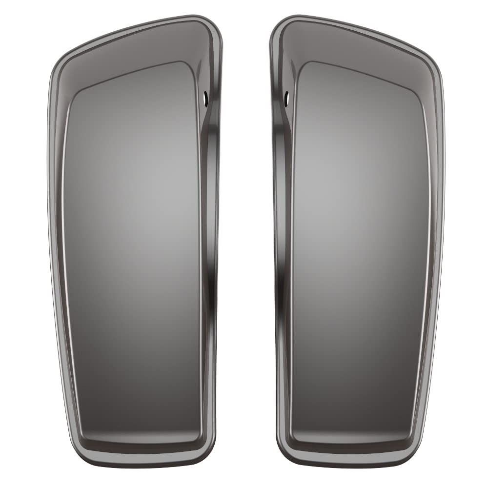 Advanblack Saddlebag Lids for Harley-Davidson Touring Models - Compatible with Road Glide, Street Glide Special, Road King (2014-2023) | Durable Motorcycle Luggage Accessories for Long Rides & Road Trips