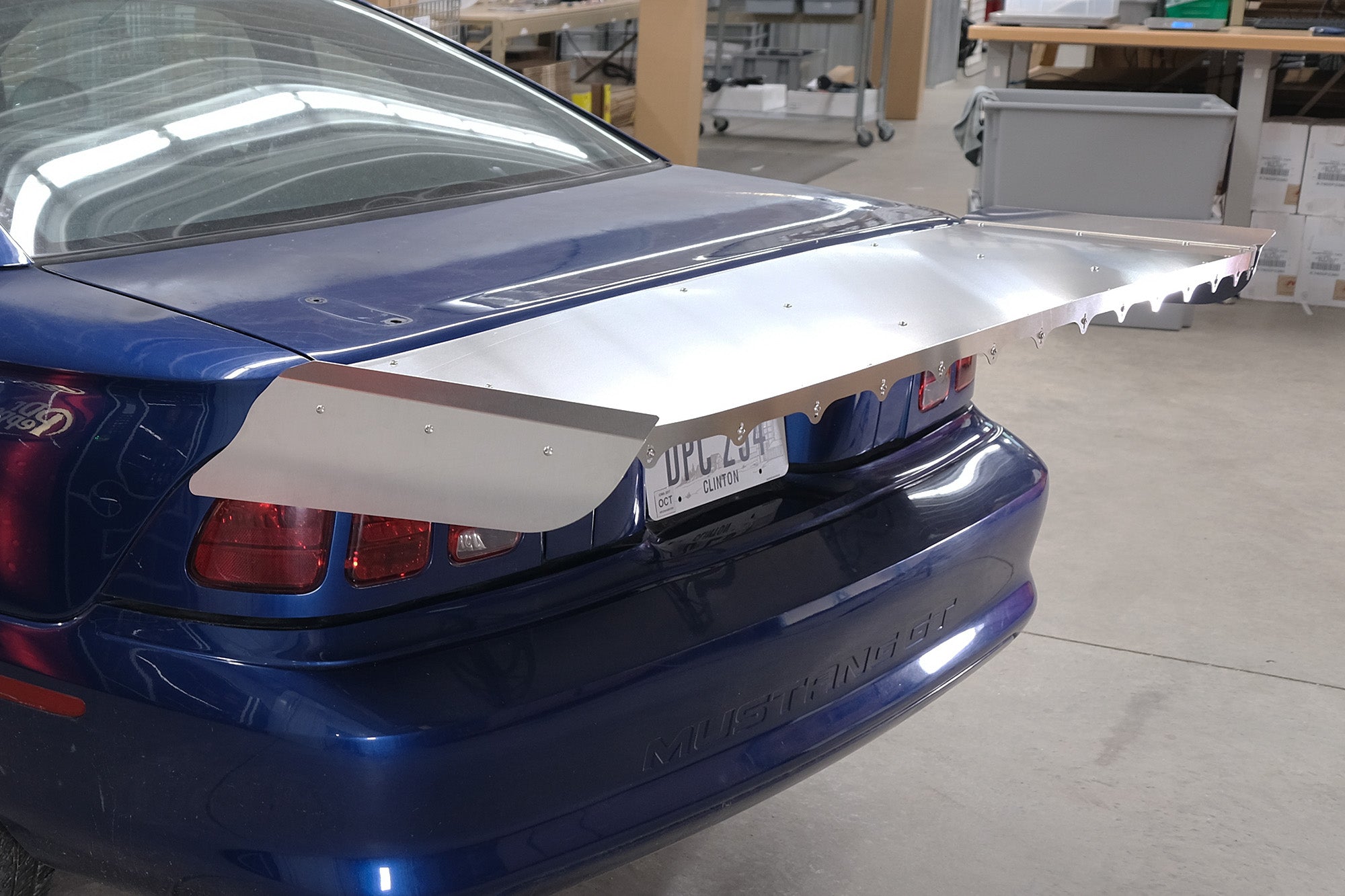 1994-1998 SN95 Mustang Adjustable Rear Wing Spoiler - 15 Position Customizable for Enhanced Aerodynamics | Perfect for Racing, Car Shows & Performance Upgrades