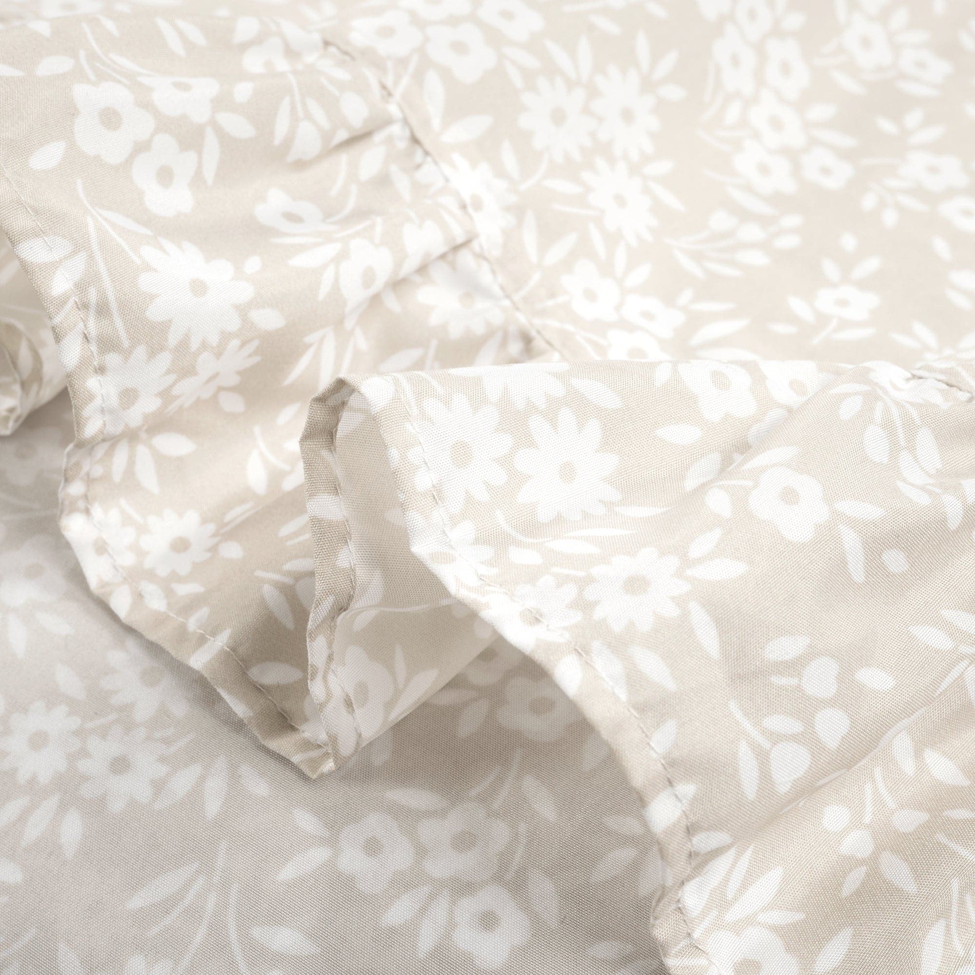 Garden Of Flowers Ruffle Sheet Set - Soft Floral Bedding for Girls & Women - Perfect for Home Decor, Guest Rooms & Cozy Bedroom Makeovers