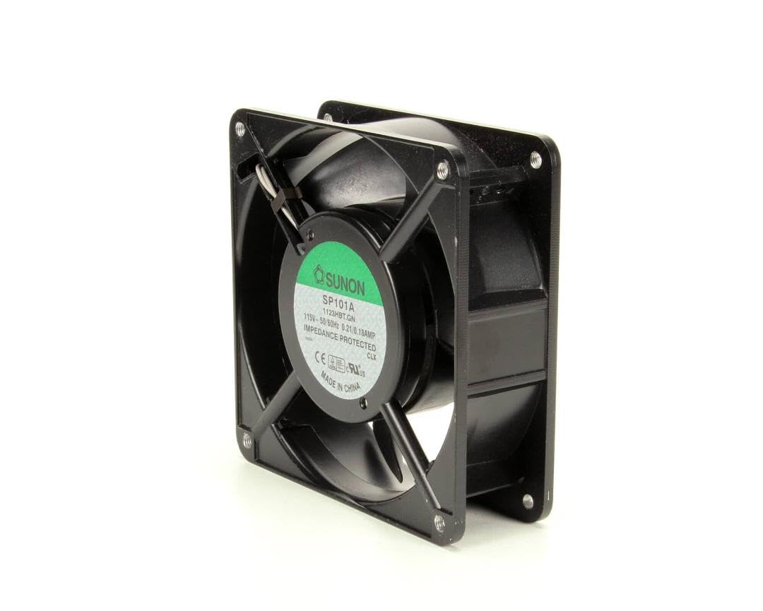 High Performance 115V Axial Cooling Fan - Quiet & Energy Efficient for Home, Office, and Industrial Ventilation