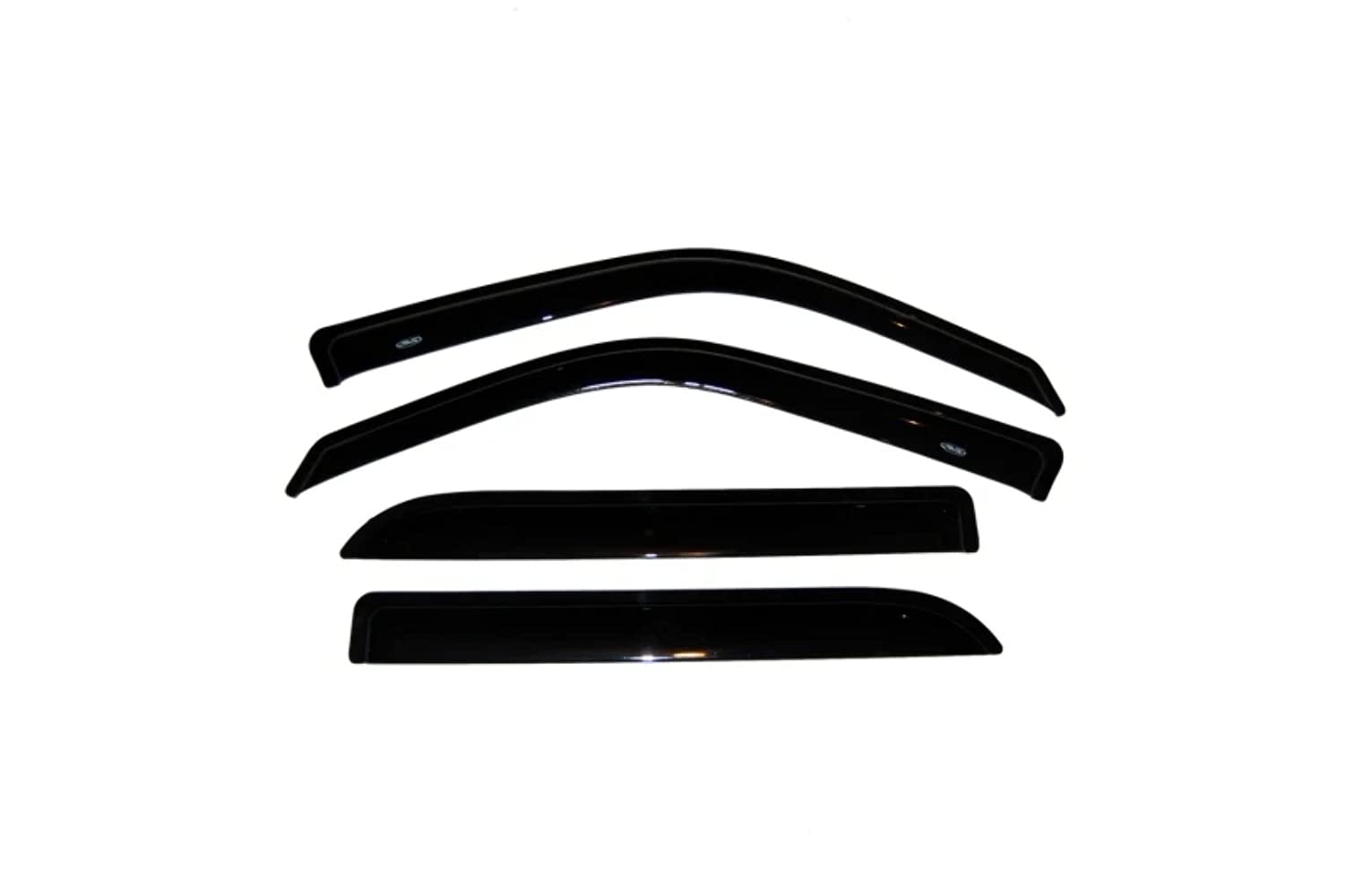 Ventvisor Window Deflector - 4 Piece Set for Car Rain Protection & Airflow - Perfect for Trucks, SUVs, and Sedans