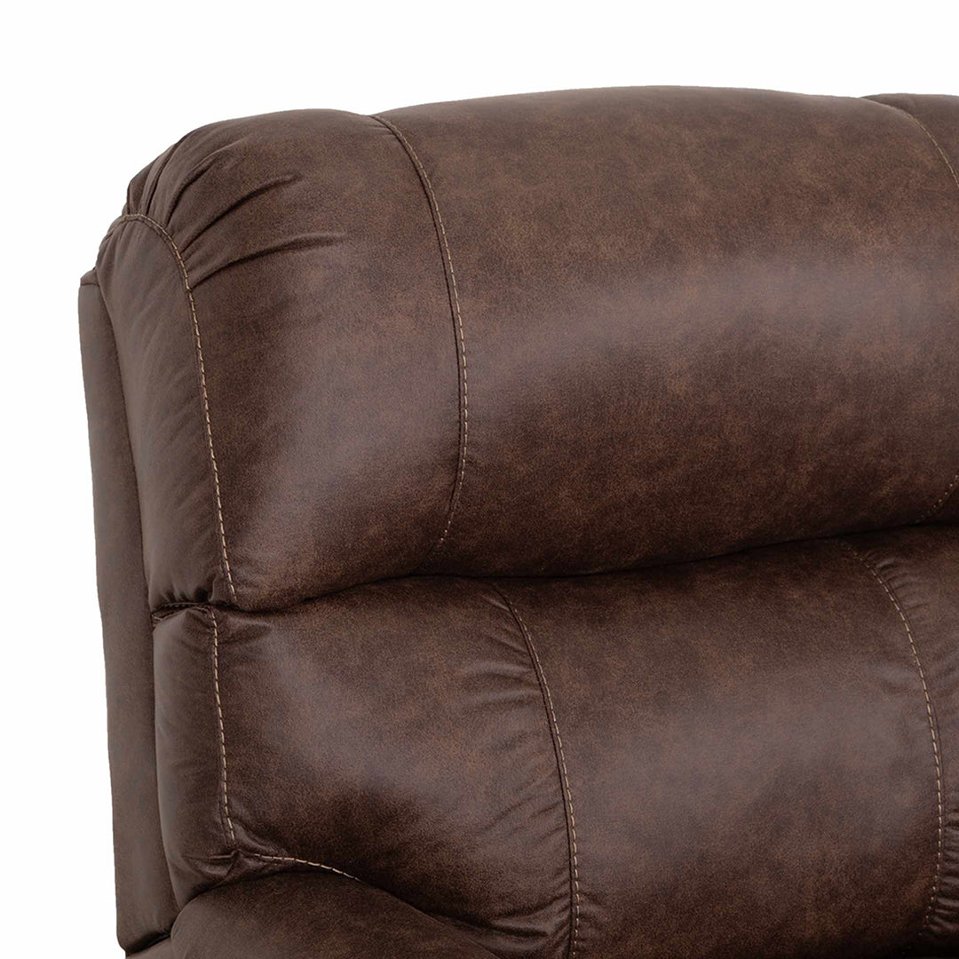 Captain Rocker Recliner Chair - Comfortable Rocking Recliner for Living Room, Nursery & Bedroom - Perfect for Relaxing, Nursing & Reading