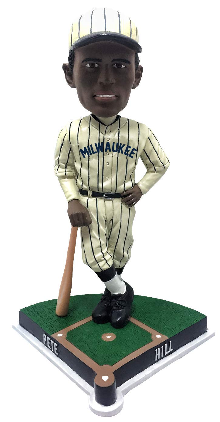 Pete Hill Milwaukee Bears Negro Leagues Special Edition Bobblehead - Vintage Baseball Collectible - Perfect for Sports Memorabilia Displays & Negro Leagues History Enthusiasts