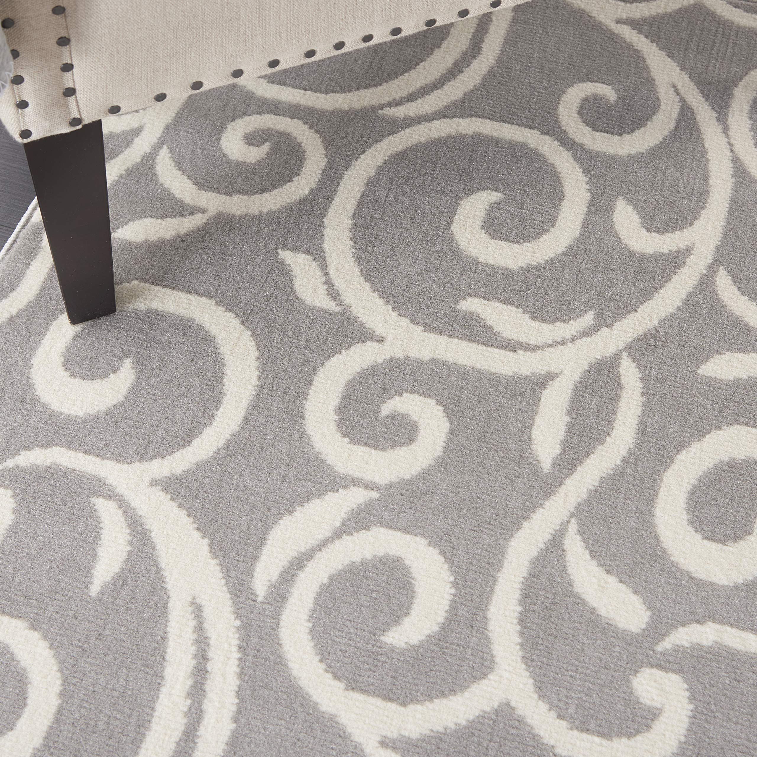 Nourison Grafix Bohemian Grey 5'3