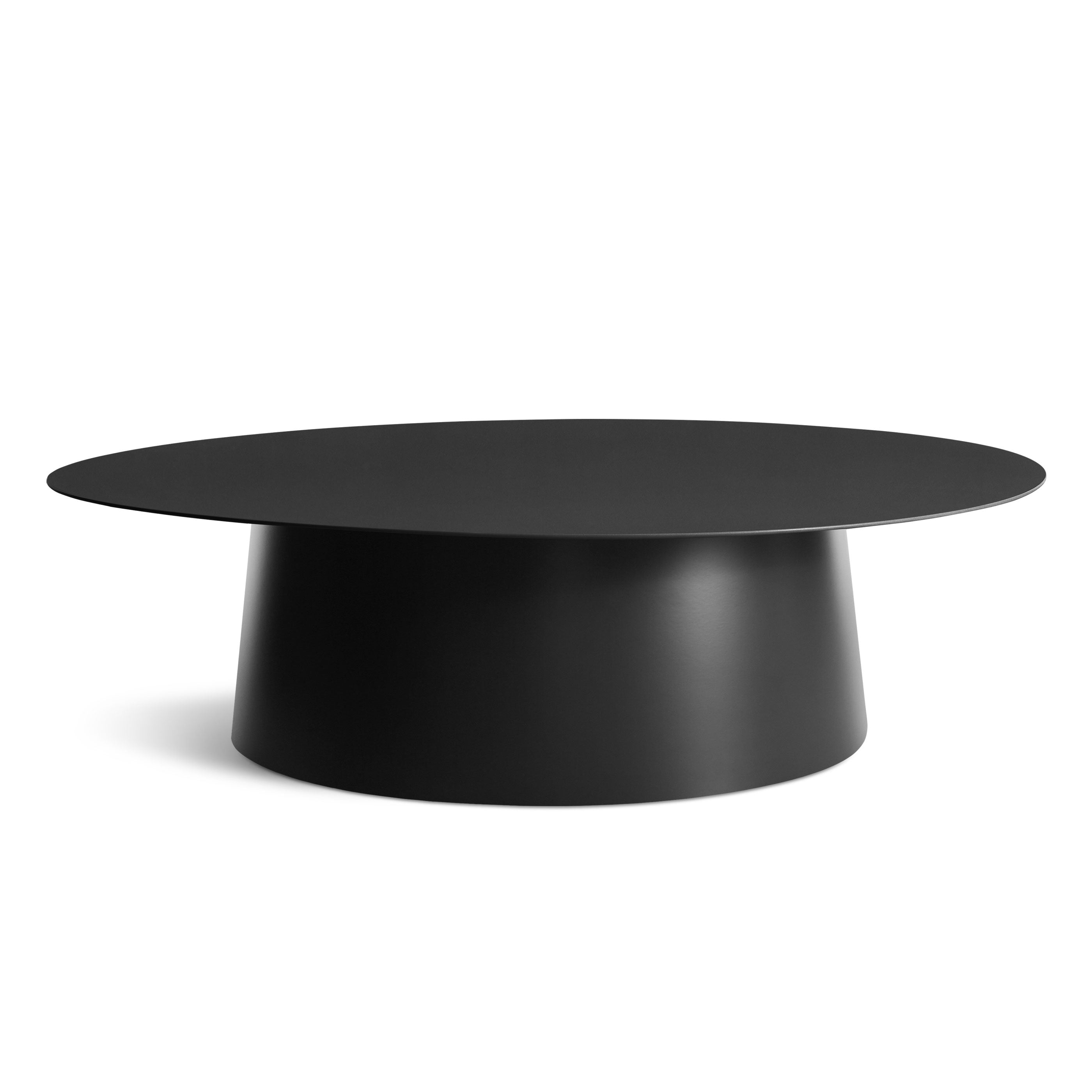 Modern Circular Large Coffee Table for Living Room - Stylish Center Table for Home Decor, Family Gatherings & Relaxation