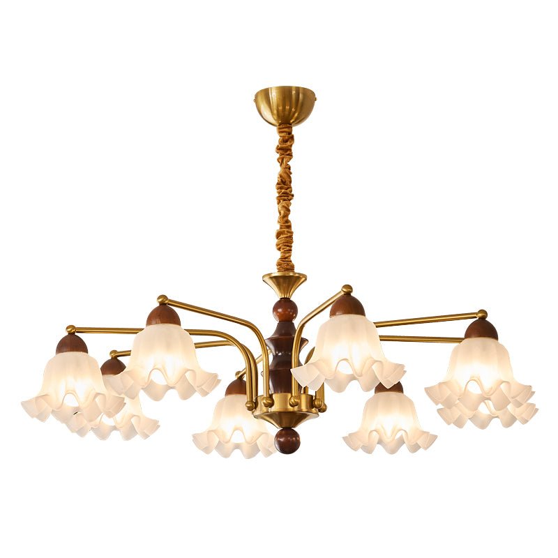 Dioris Crystal Chandelier - Elegant Modern Ceiling Light Fixture for Dining Room, Living Room & Bedroom | Energy Efficient LED Lighting | Perfect for Home Decor & Interior Design